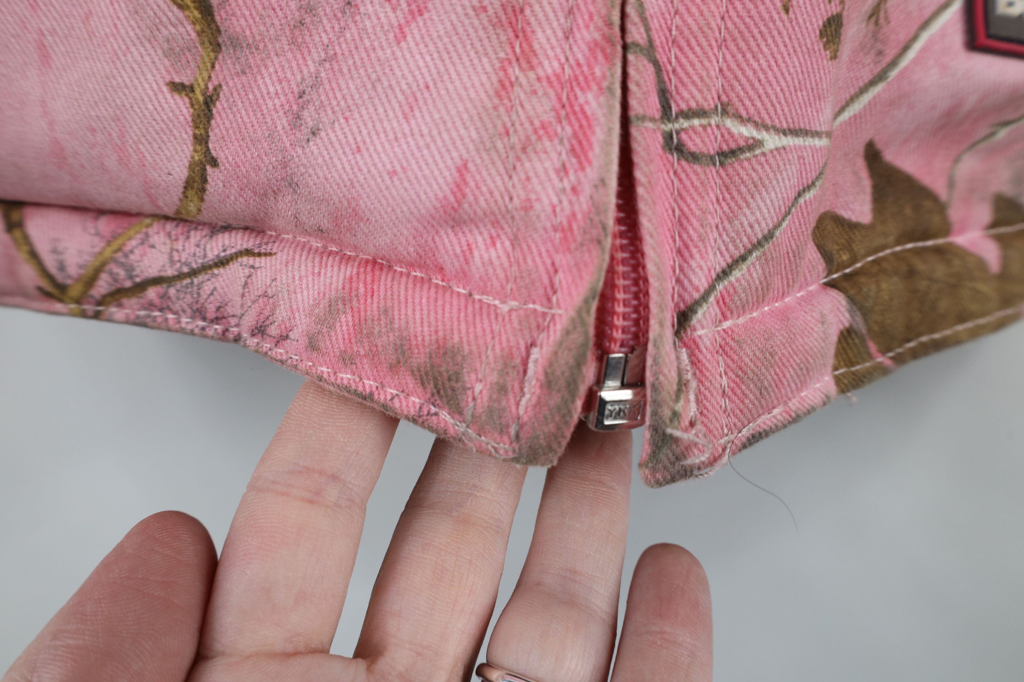 Vintage Vintage Streetwear Fleece Lined Pink Camouflage Jacket Size S / US 4 / IT 40 - 5 Thumbnail