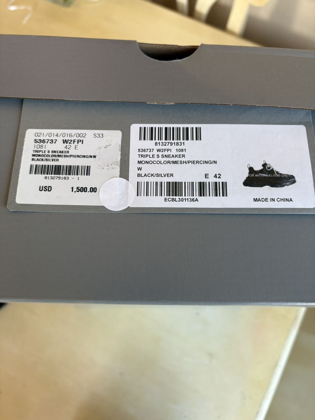 Balenciaga Balenciaga Triple S Size US 9 / EU 42 - 10 Thumbnail