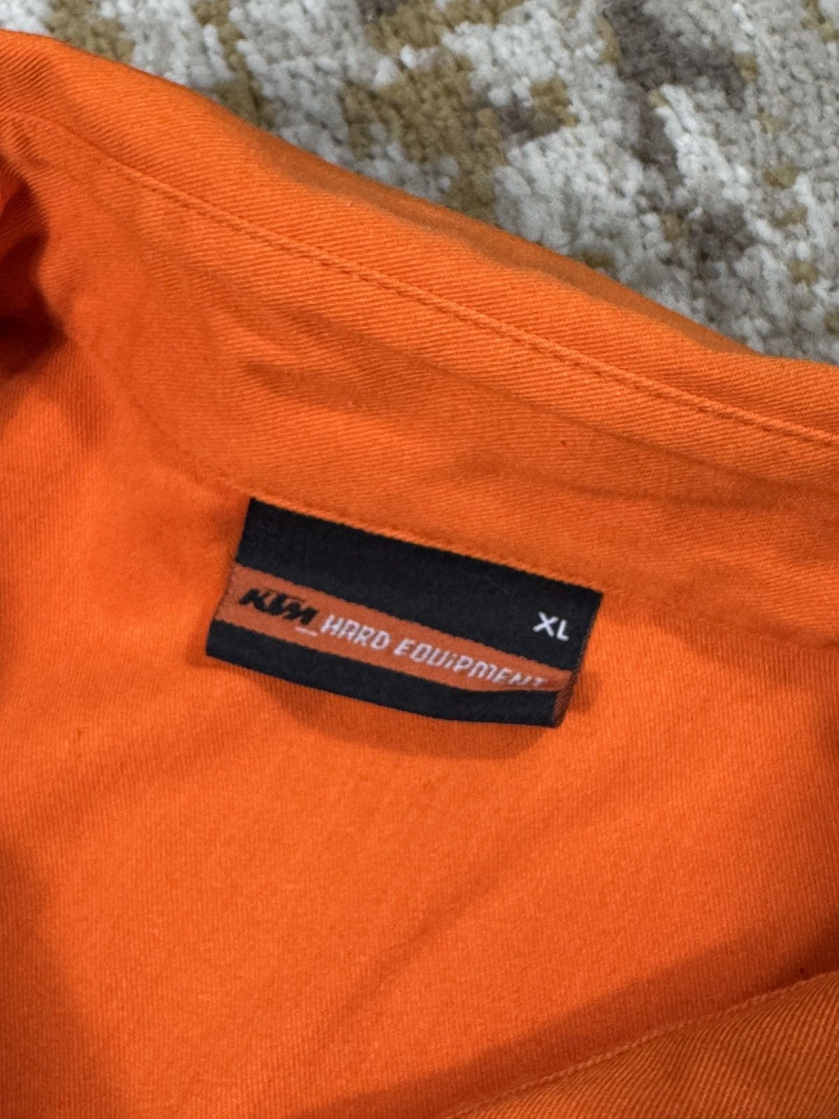 Vintage KTM Racing Shirt Racing Orange Y2K Vintage Boxy Nascar Size US L / EU 52-54 / 3 - 4 Thumbnail