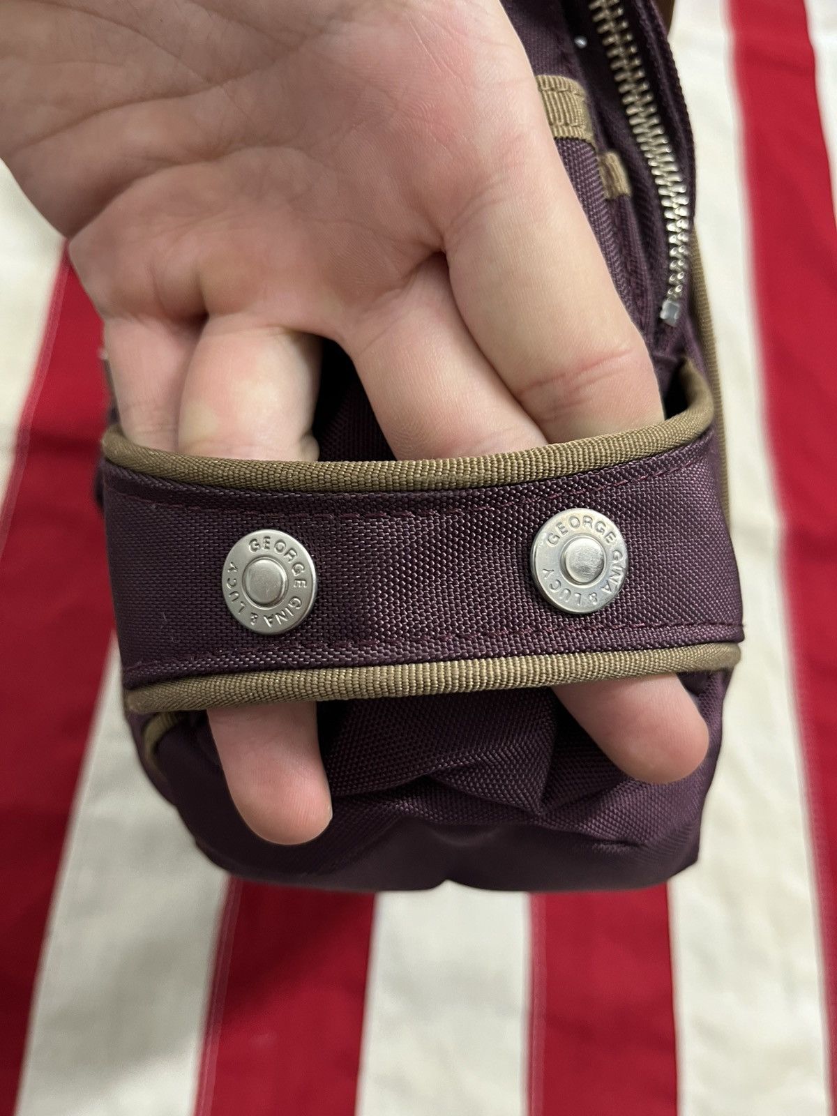 George Gina & Lucy George Gina & Lucy "Glamour Girl" Multi Pocket Zip Bag Size ONE SIZE - 5 Thumbnail