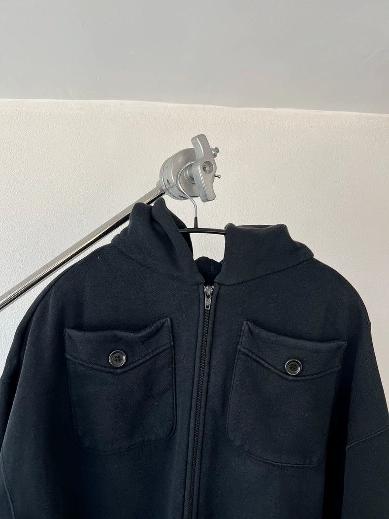 Yohji Yamamoto yohji yamamoto Double pocket zippered sweatshirt 2503-Nexta Size US M / EU 48-50 / 2 - 3 Thumbnail