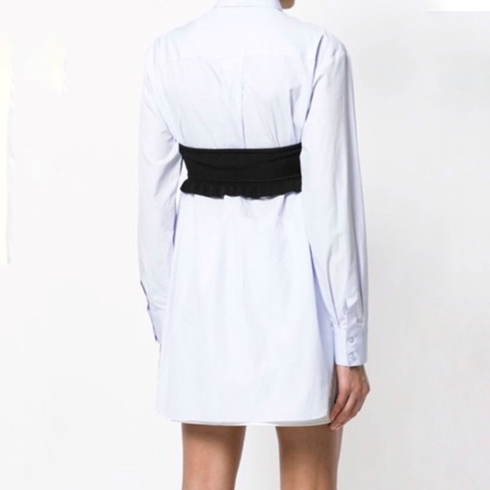 Kenzo NWT Kenzo Bustier Button Down Shirt Knit Bustier S $495 Size S / US 4 / IT 40 - 3 Thumbnail