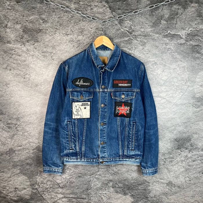 Vintage Levis Rock Band Denim Vintage Jacket Jeans Green Day Grailed
