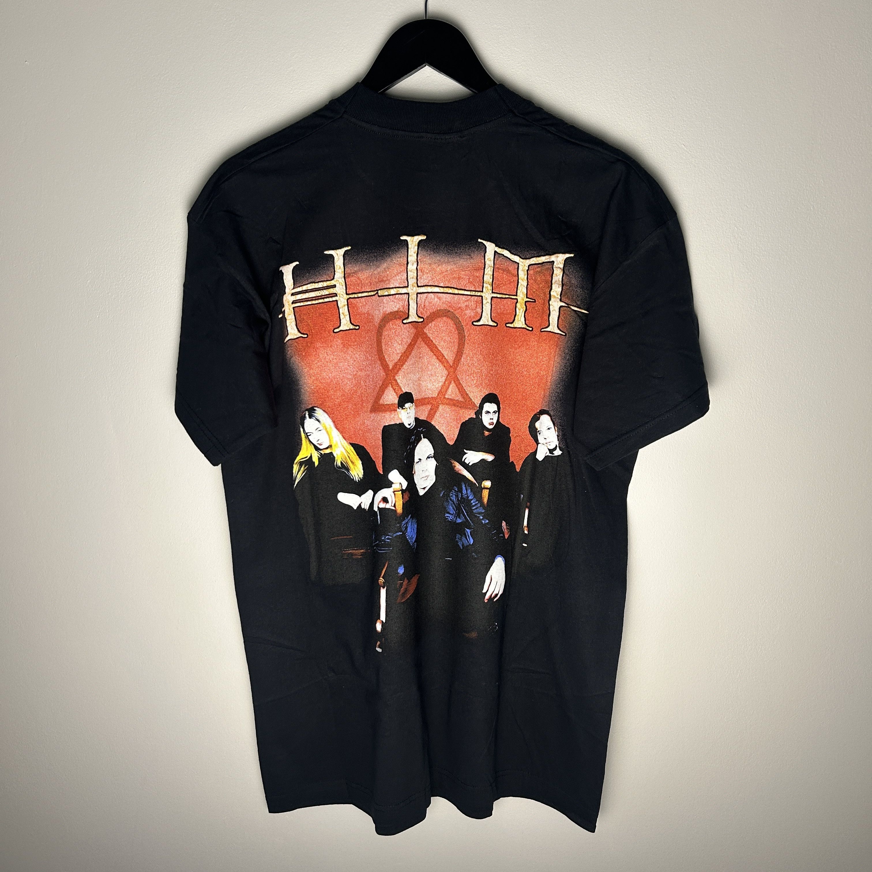 Band Tees Vintage HIM Razorblade Romance 90’s T-shirt Size US XL / EU 56 / 4 - 2 Thumbnail