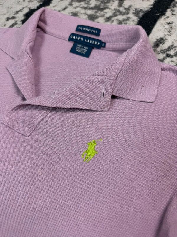 Ralph Lauren Ralph Lauren purple pink polo shirt S vintage Size S / US 4 / IT 40 - 4 Thumbnail