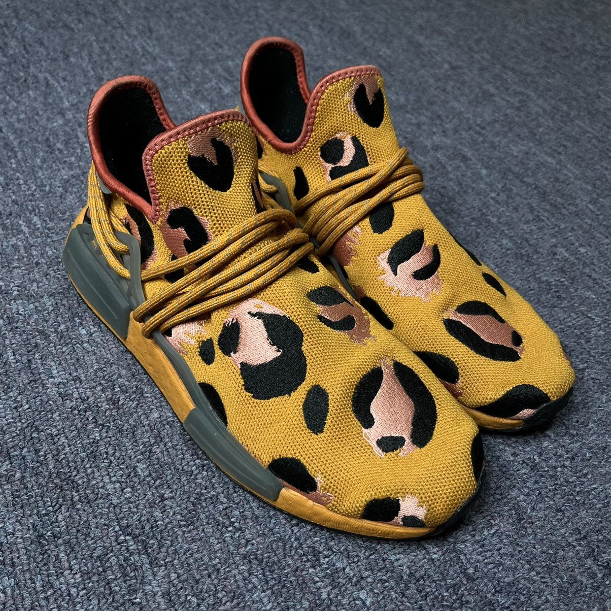 Adidas × Pharrell Sneakers ADIDAS X PHARREL HU NMD animal print/jaguar 🐆 Size US 10.5 / EU 43-44 - 4 Thumbnail