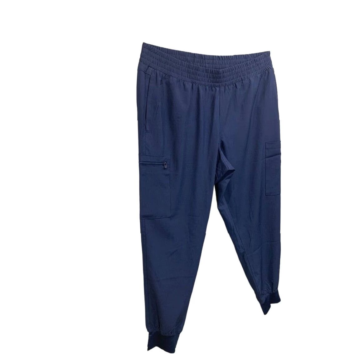 Vintage MedCouture Navy Blue Energy Pants Tech Fabric L Vet Medical Size US 33 - 3 Thumbnail