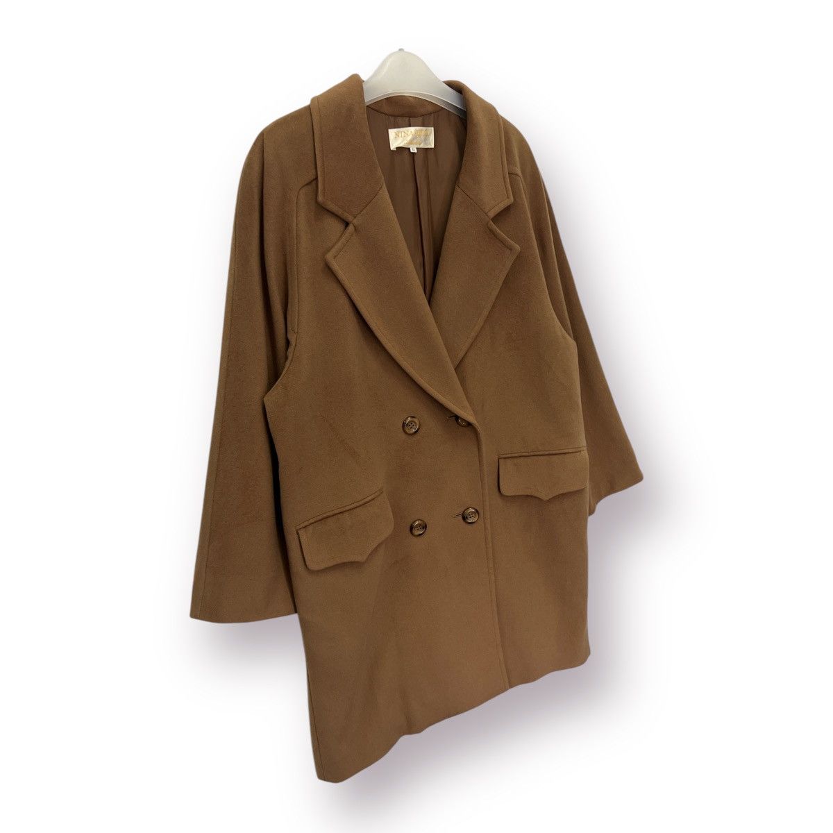 Nina Ricci ⚡️ NINA RICCI LONG WOOL DOUBLE BREASTED Size L / US 10 / IT 46 - 3 Thumbnail