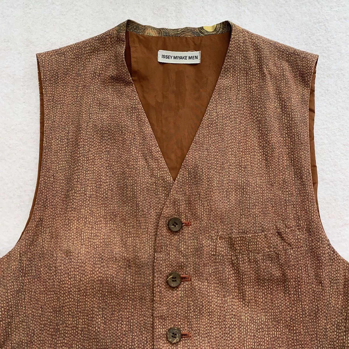 Issey Miyake Issey Miyake Men SS97 Jazz Waistcoat Size US L / EU 52-54 / 3 - 3 Thumbnail