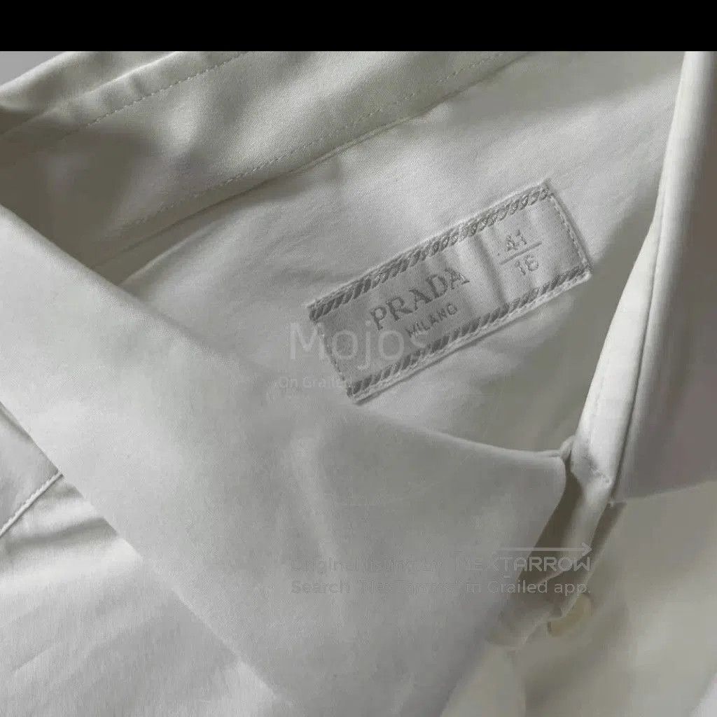 Prada Sz 41 Prada Classic Plain Shirt. Size US L / EU 52-54 / 3 - 4 Thumbnail