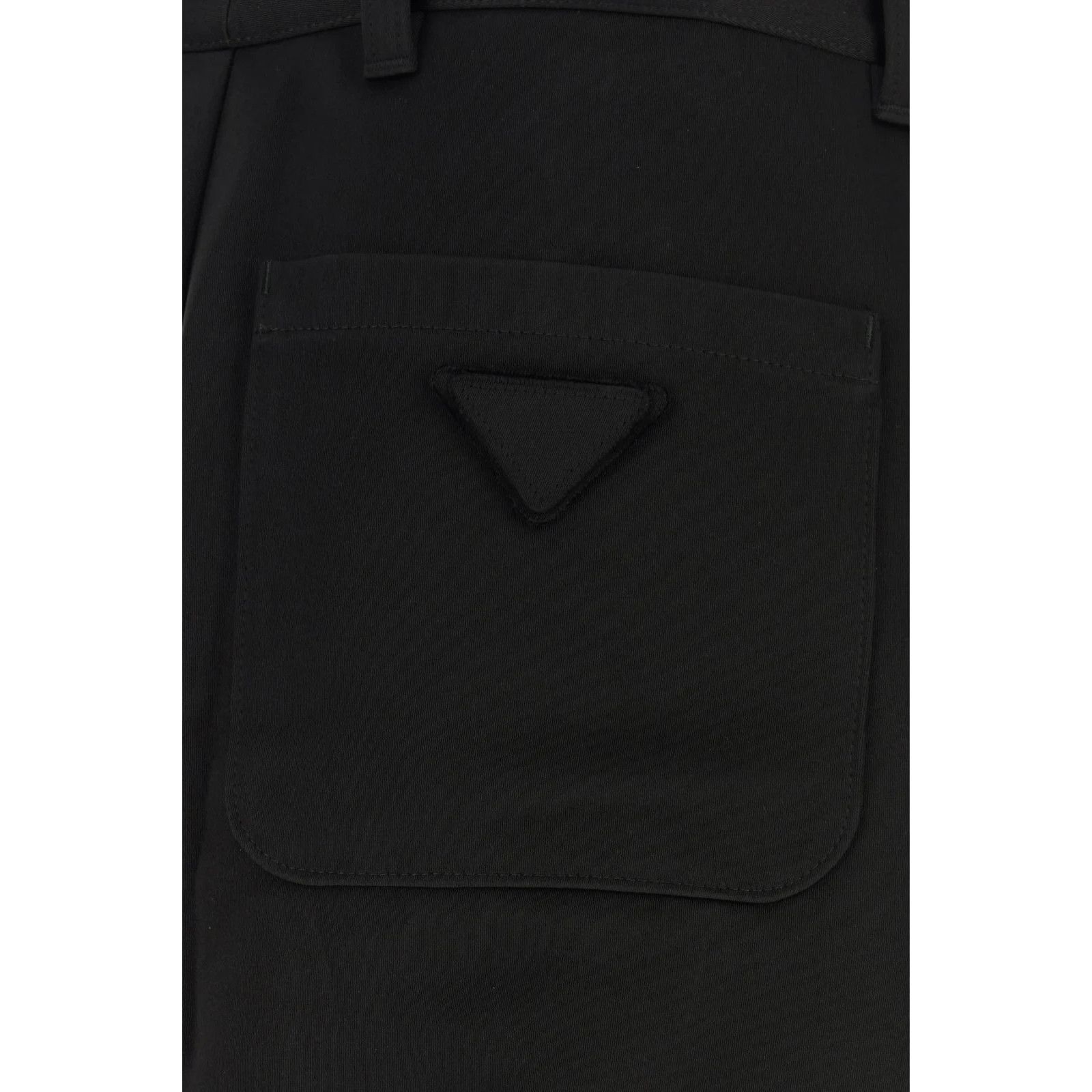 Prada PRADA Black Silk Blend Pants New & Authentic (Men's size:44; Size US 44 / EU 60 - 3 Thumbnail