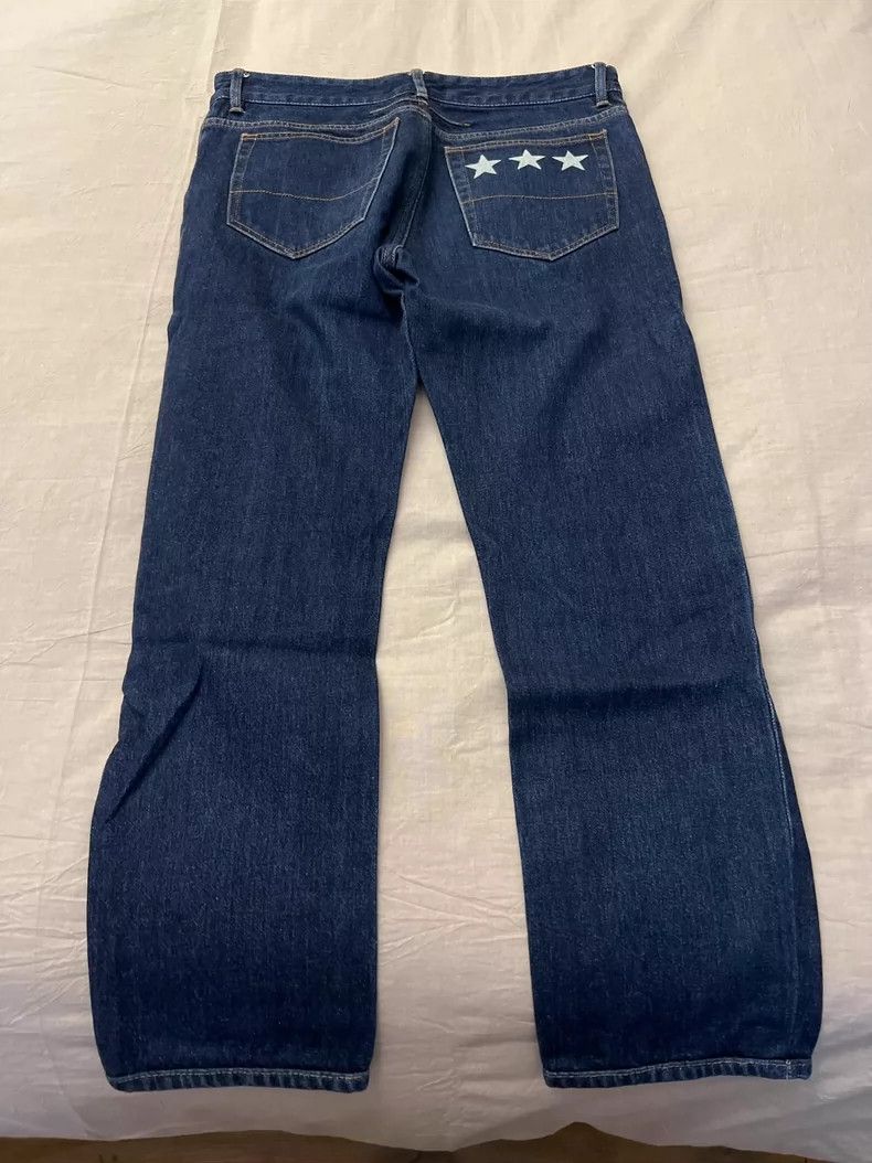 Other Givenchy SizeS Post-Workout Star Logo Denim Pants 29 Size US 28 / EU 44 - 2 Thumbnail