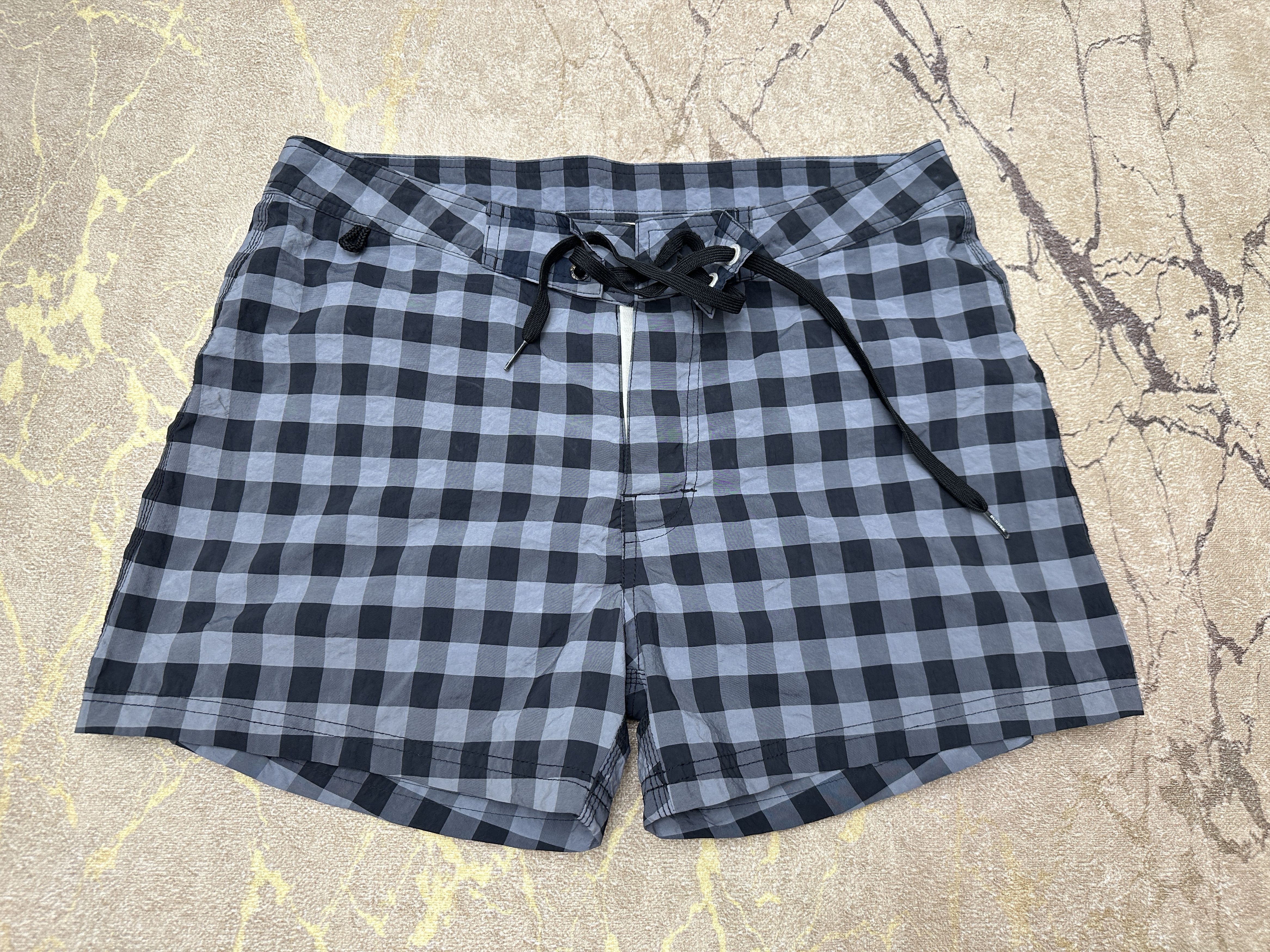 Sundek Tartan Check Sundek 30 Beach Short Trunks BathSuit Size 30 S Size US 30 / EU 46 - 12 Thumbnail