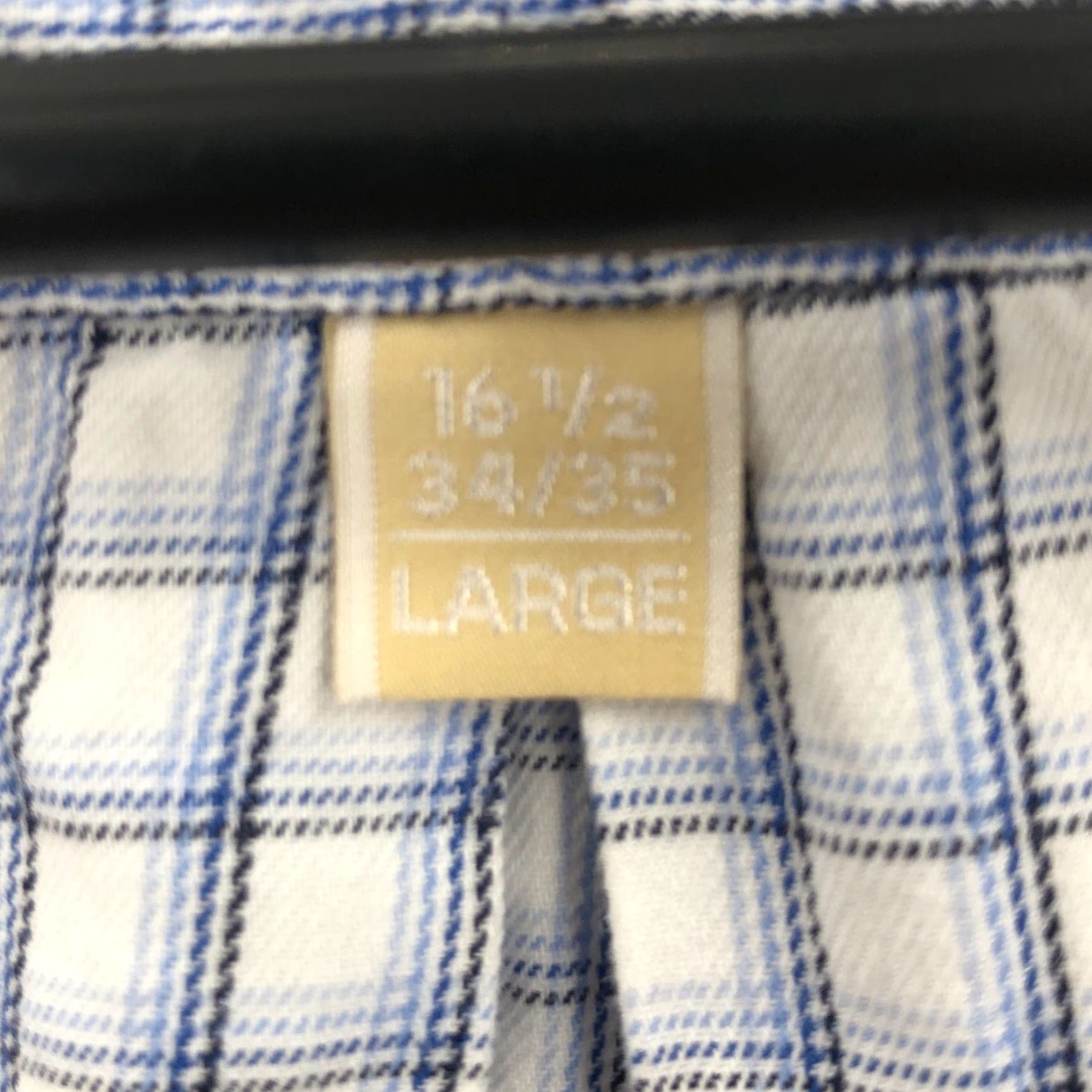 Michael Kors Michael Kors Multicolor Long Sleeve Button-Up Shirt Mens 16.5 Regular Cotton Check 46 in Chest Size US L / EU 52-54 / 3 - 5 Thumbnail