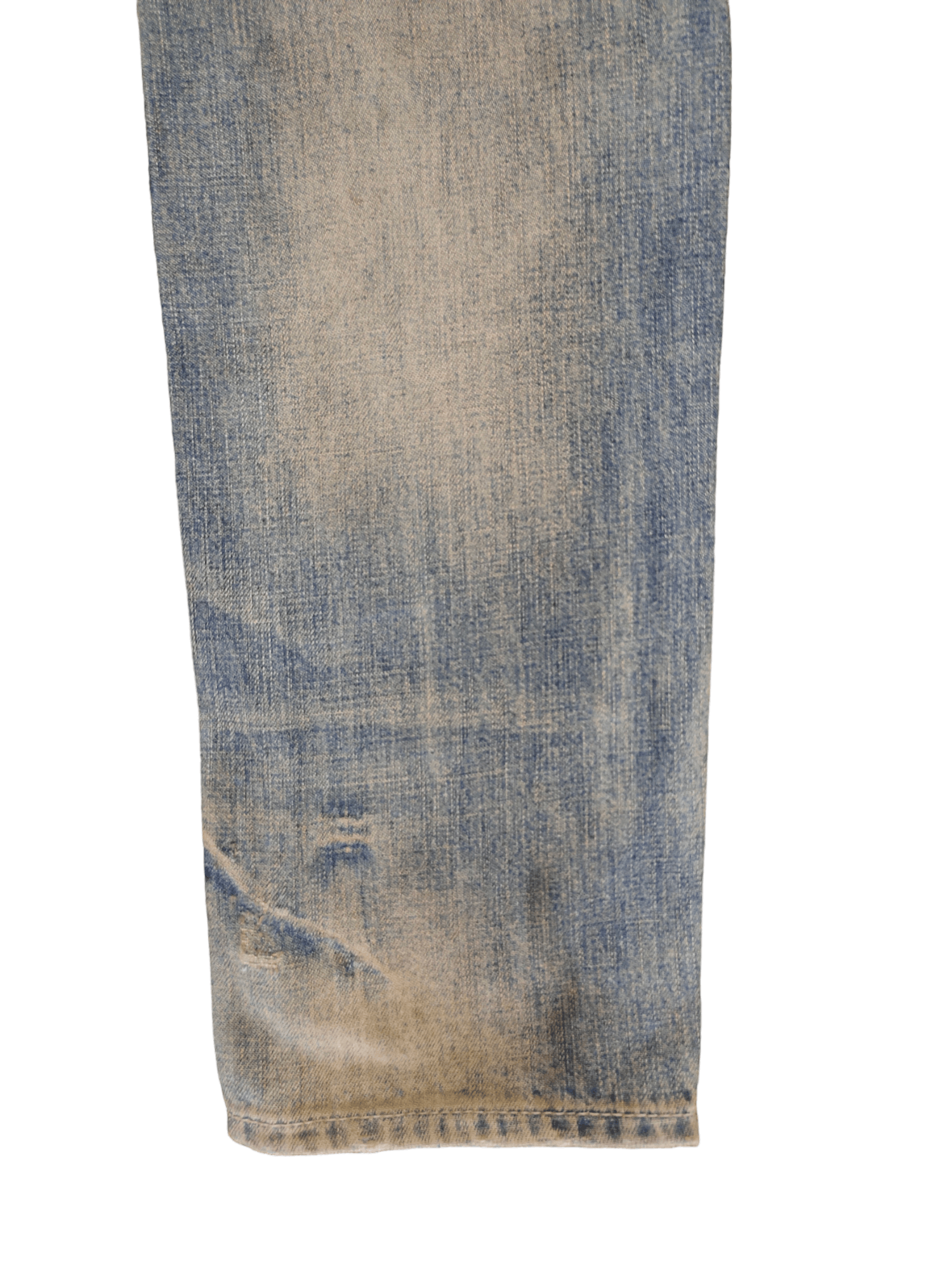 Polo Ralph Lauren Ralph Lauren Distress Faded Rusty Patchwork Skinny Jeans Size US 29 - 14 Thumbnail