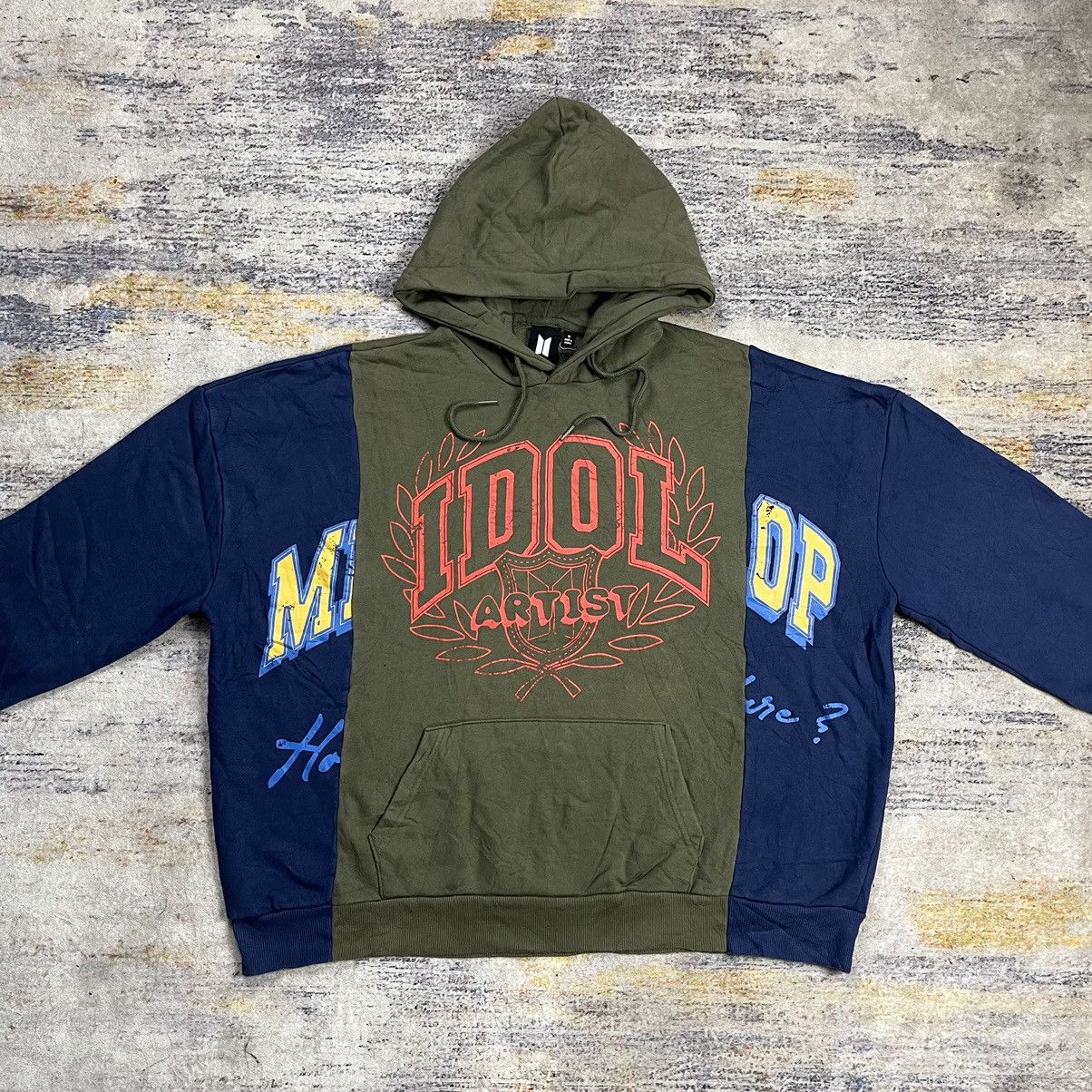 Thug Club BTS kpop band idol artist Hybrid hoodie Size US M / EU 48-50 / 2 - 2 Thumbnail