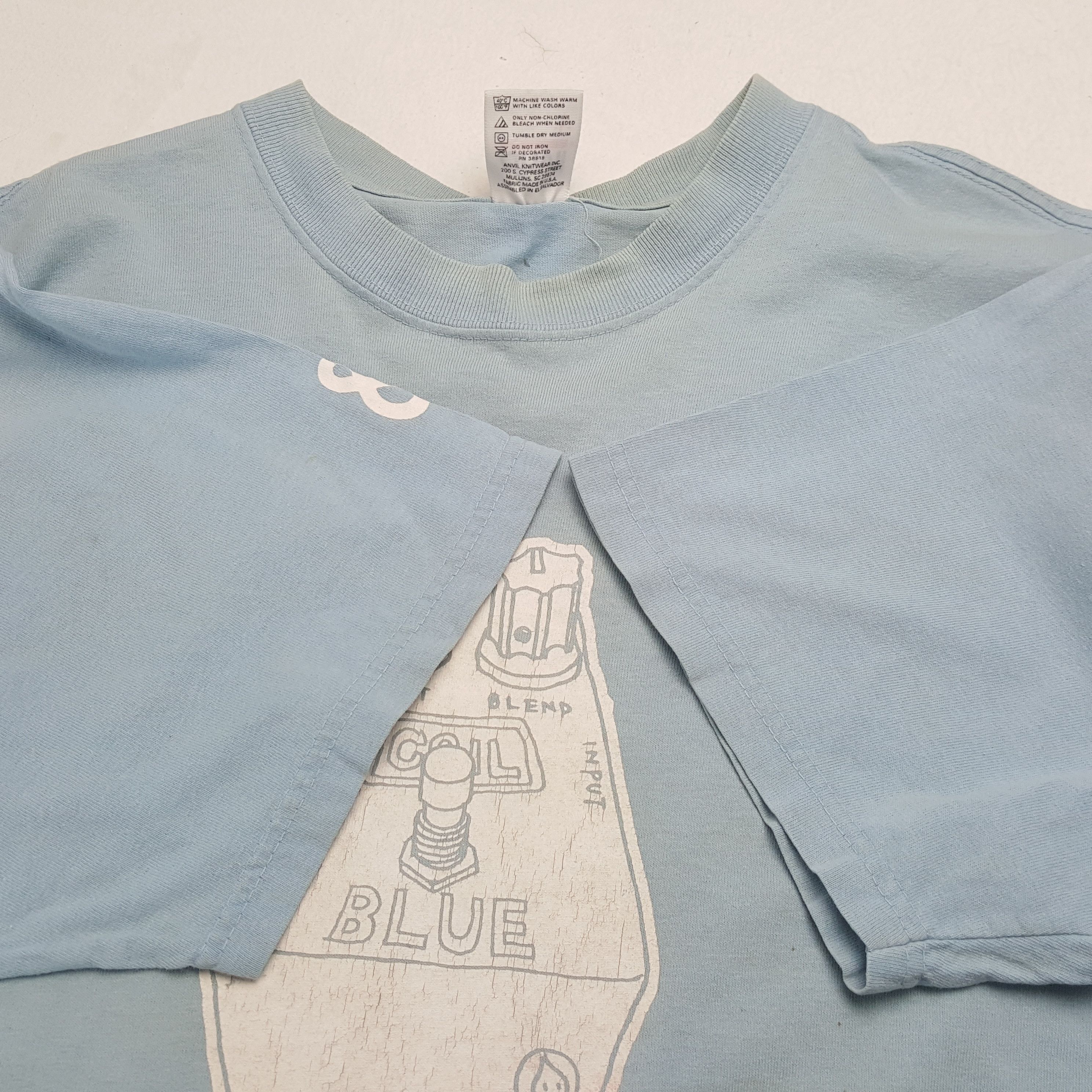Vintage Vintage COIL BLUE American band T-Shirts Size US L / EU 52-54 / 3 - 7 Thumbnail