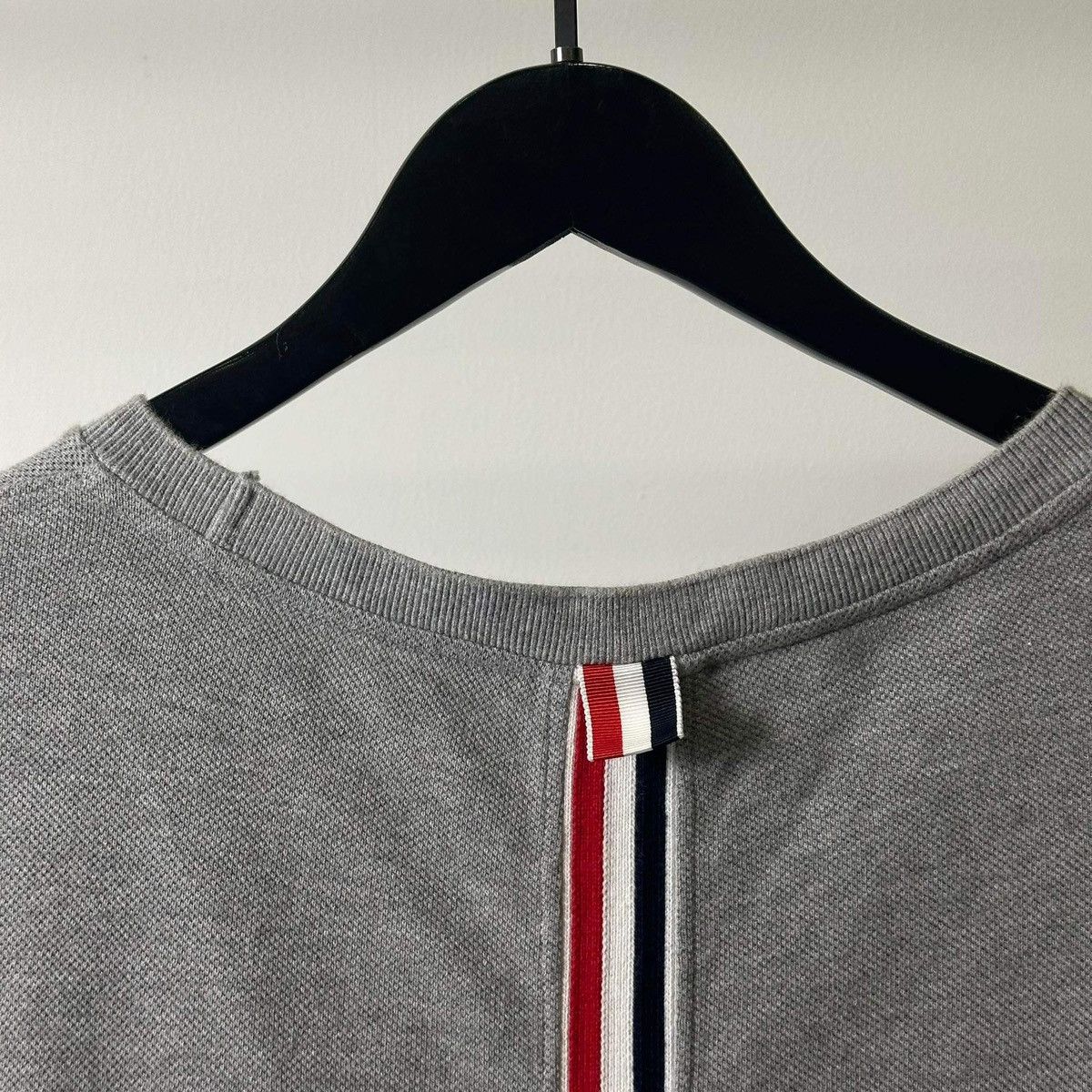 Thom Browne THOM BROWNE BACK STRIPED LONGSLEVE Size US L / EU 52-54 / 3 - 10 Thumbnail
