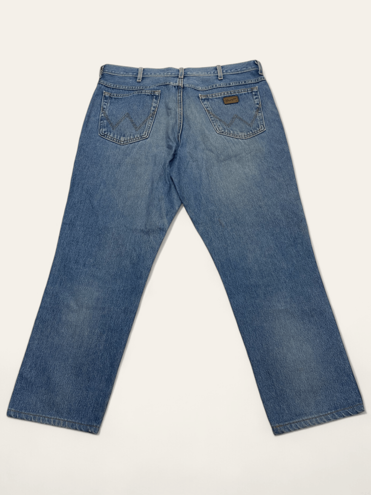 Jean Vintage WRANGLER Baggy Oversize Wide Blue Denim Jeans Size US 36 / EU 52 - 8 Thumbnail