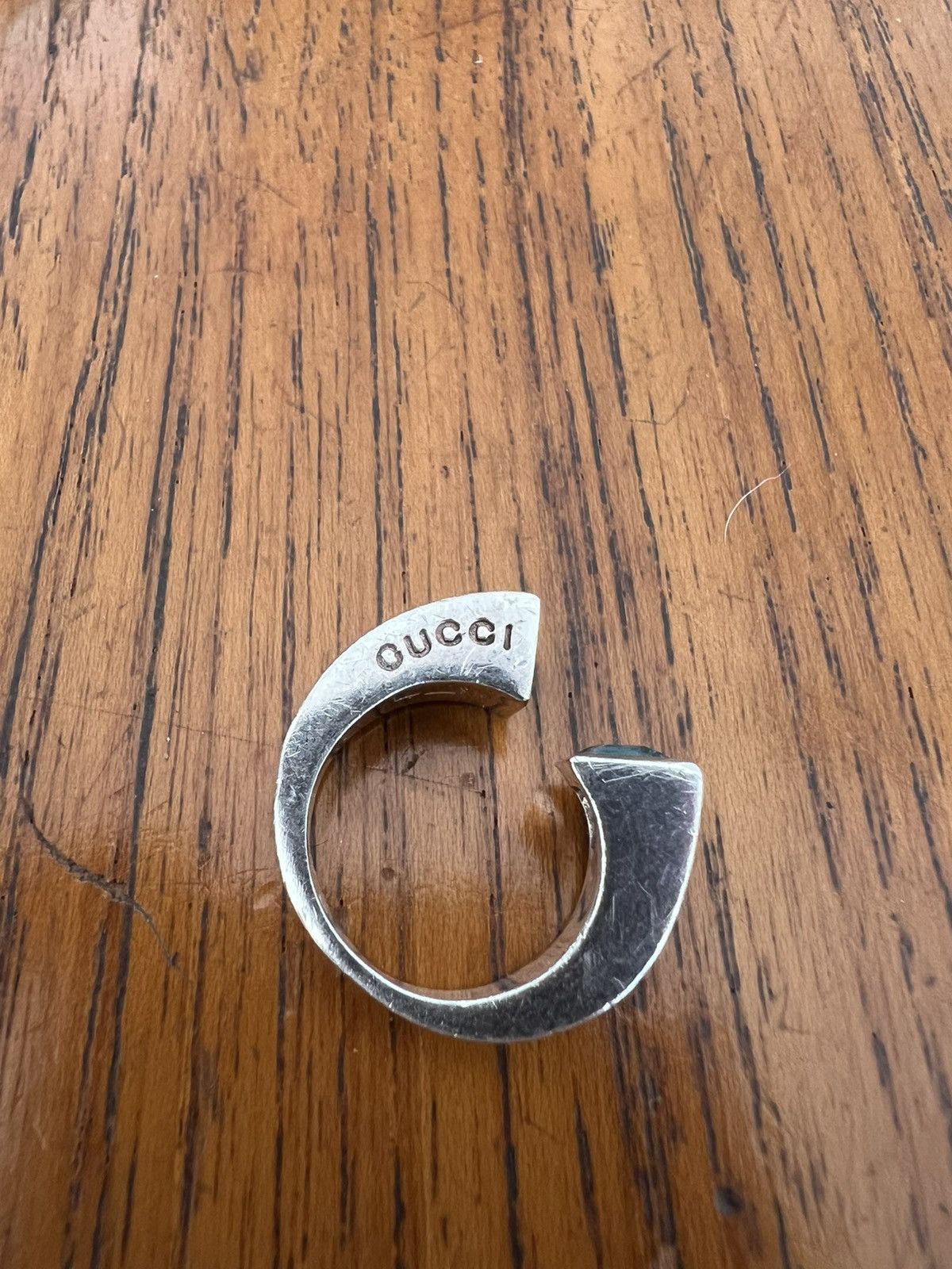 Gucci × Vintage Vintage 90’s Gucci Ring Size ONE SIZE - 1 Thumbnail