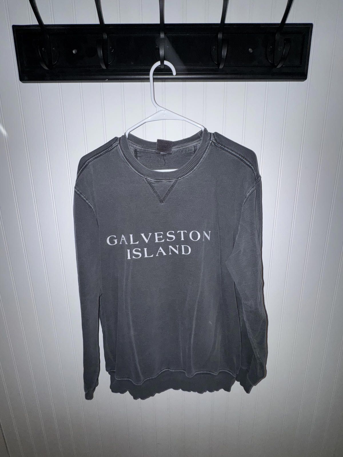 Other Galveston Island Gray Crewneck Sweatshirt Medium Size M / US 6-8 / IT 42-44 - 1 Thumbnail