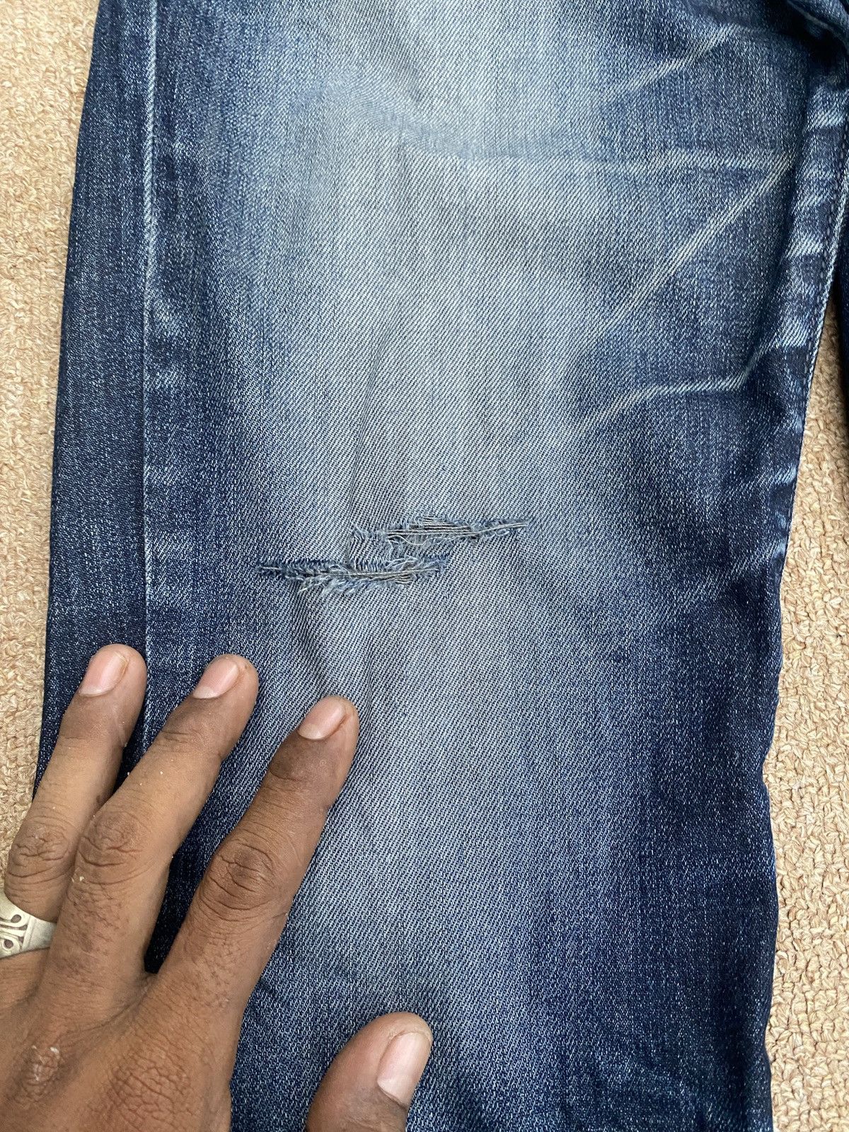 14th Addiction × Edwin × Vintage Vintage edwin xvs skinny denim Size US 30 / EU 46 - 11 Thumbnail