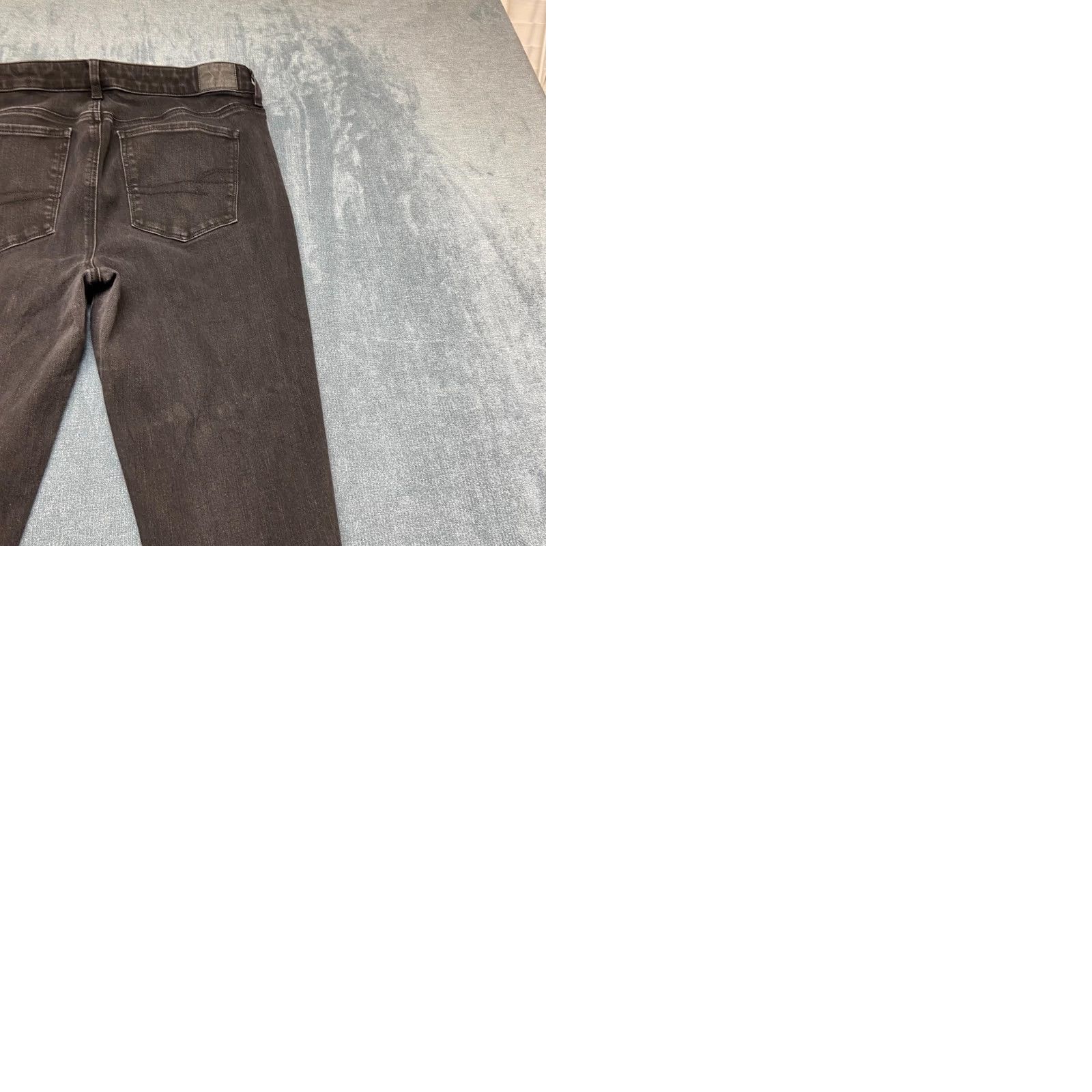 American Eagle Outfitters VINTAGE American Eagle Outfitters Jeans Womens 14 31x29.5 Black Denim High Rise Skinny Leg Size 36" / US 14 / IT 50 - 10 Thumbnail