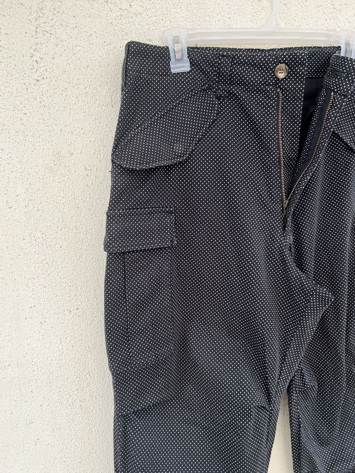 Vintage Vintage Human Forum Japan Baggy Polka Dot Cargo Trouser Size US 32 / EU 48 - 8 Thumbnail