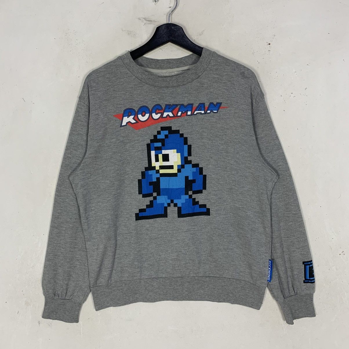 Vintage Rockman Capcom Video Game JapaneseBrand Sweatshirt