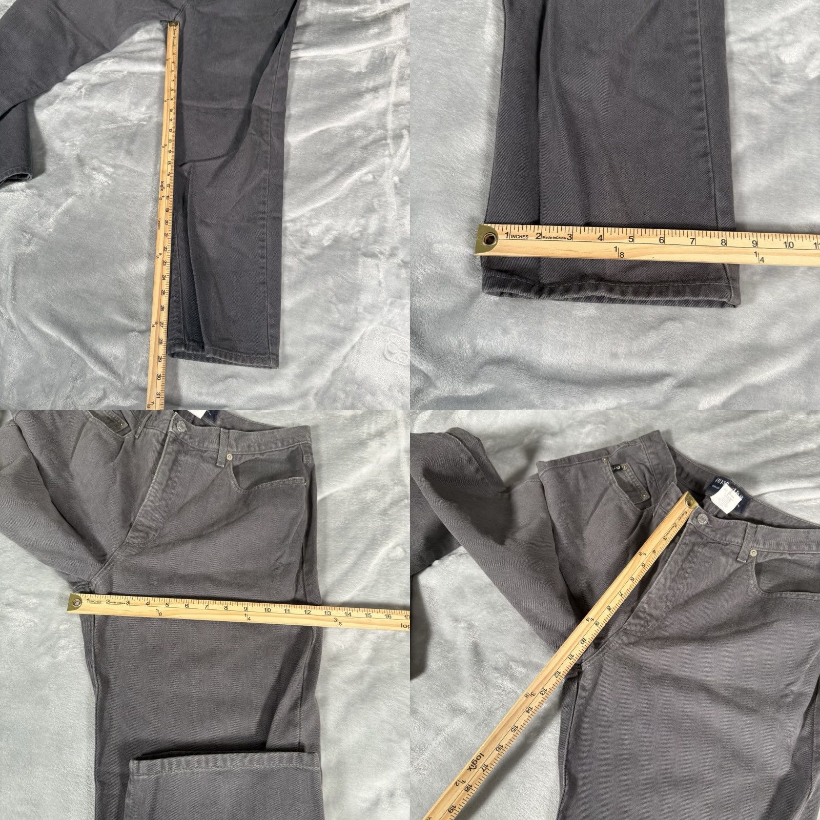 Guess VINTAGE GUESS Jeans Straight Fit Denim Mens 32 34 Inseam 29 USA Blue 5-Pocket Design Regular Rise Mid 90s Jeans Mens Size US 32 / EU 48 - 8 Thumbnail