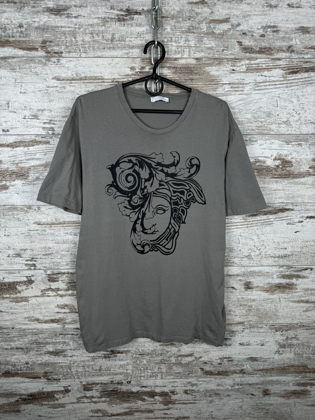 Versace Mens Versace collection Medusa luxury T-shirt tee Size US M / EU 48-50 / 2 - 2 Thumbnail