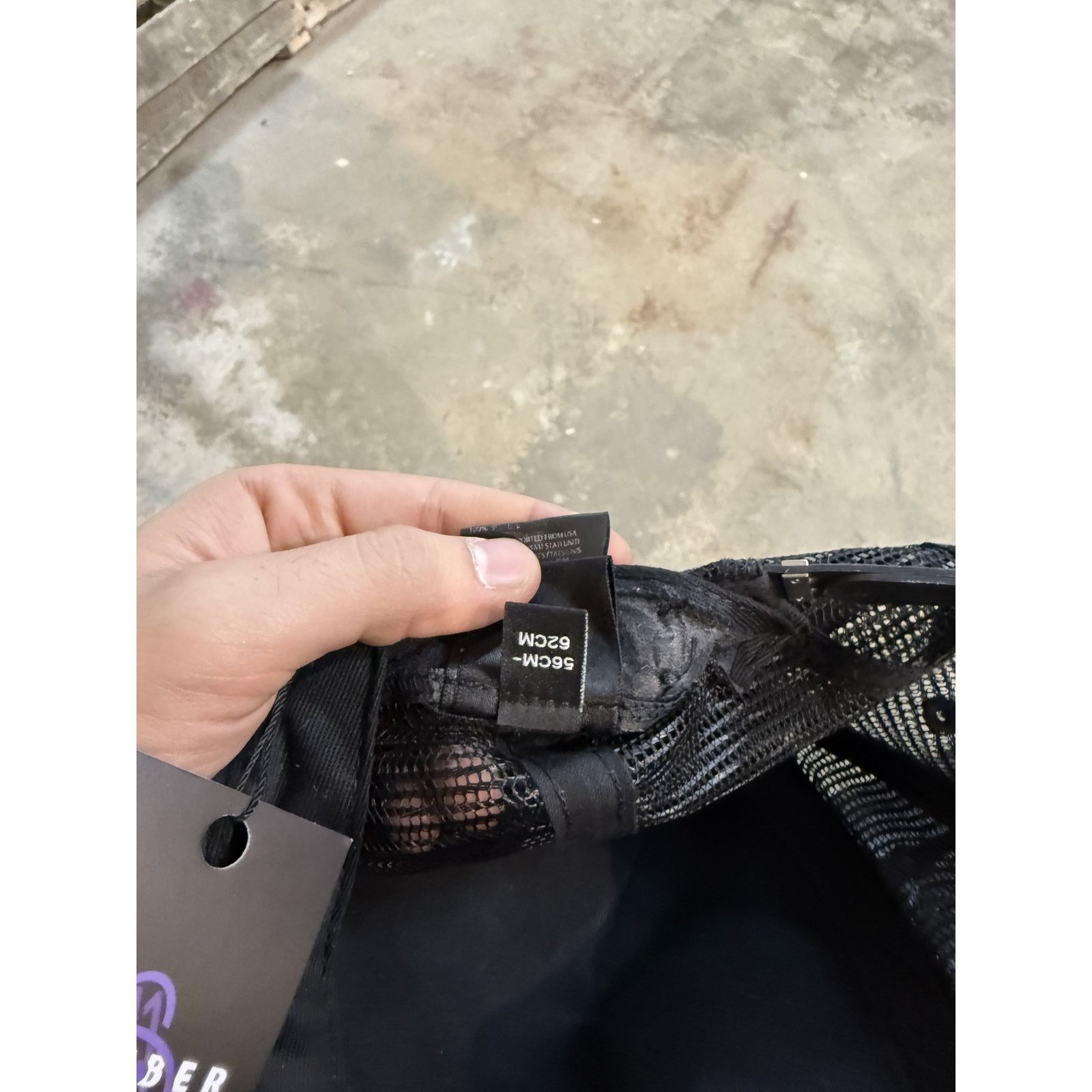 Amiri Amiri Beverly Hills Trucker Black Used OS Size ONE SIZE - 6 Thumbnail