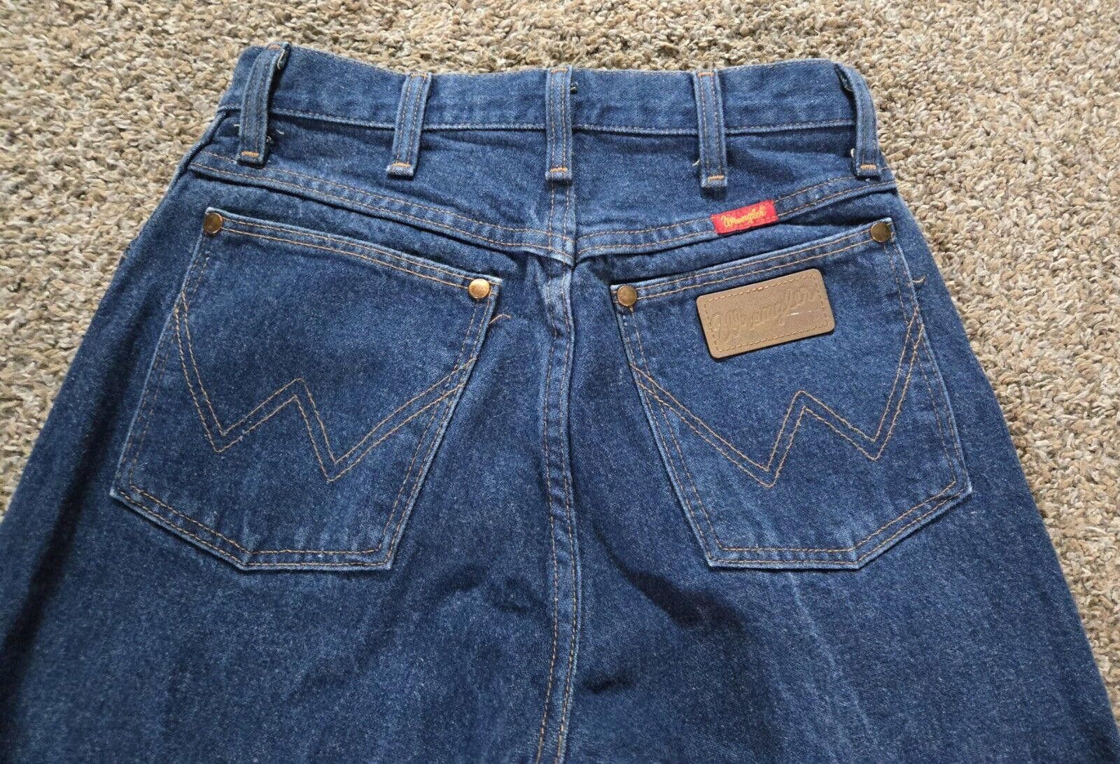 Wrangler Vintage Womens Wrangler Jeans Size 5 X 34 Made In USA Size 30" / US 8 / IT 44 - 9 Thumbnail