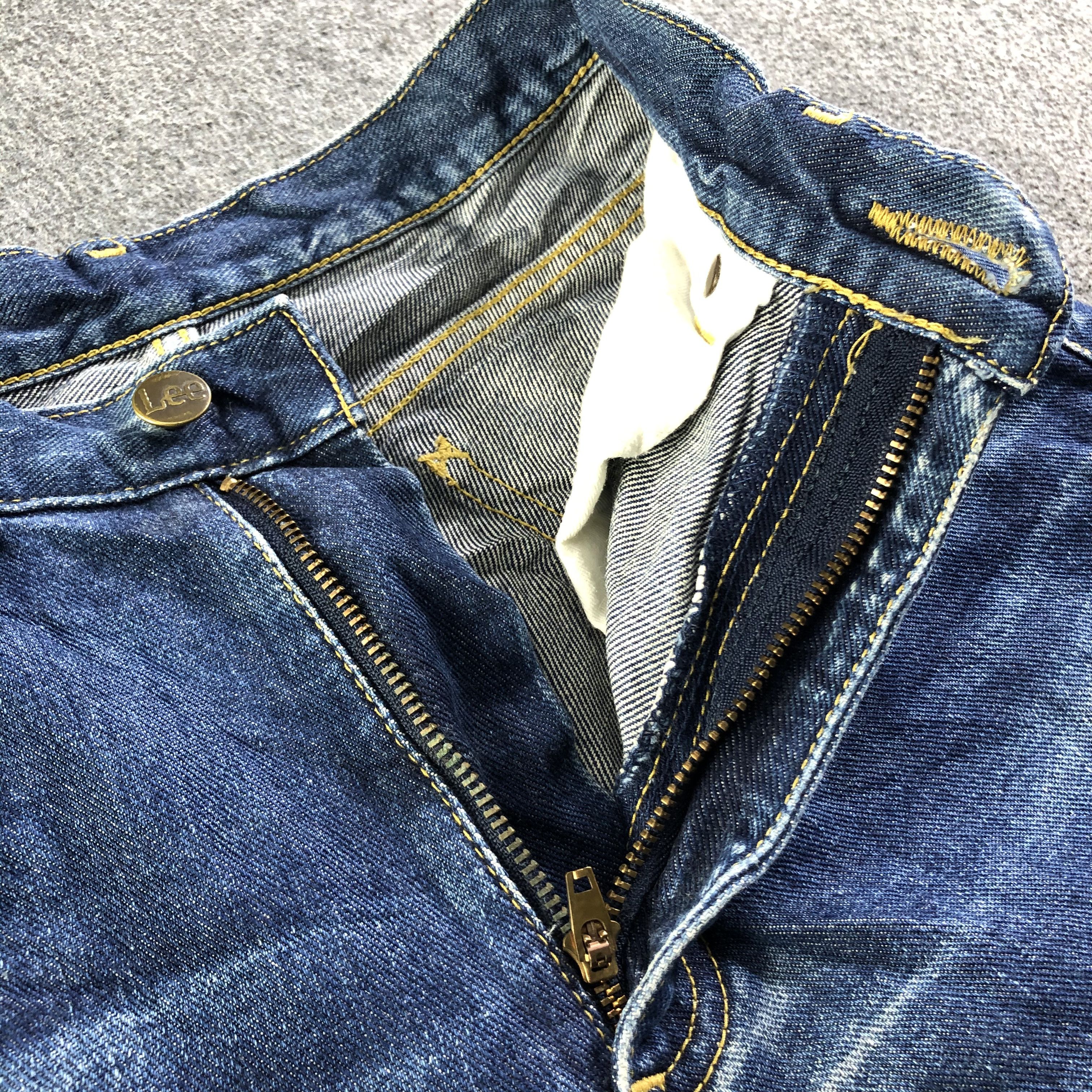 Lee Vintage Blue Wash Lee Jeans-J3913 Size US 26 / EU 42 - 8 Thumbnail