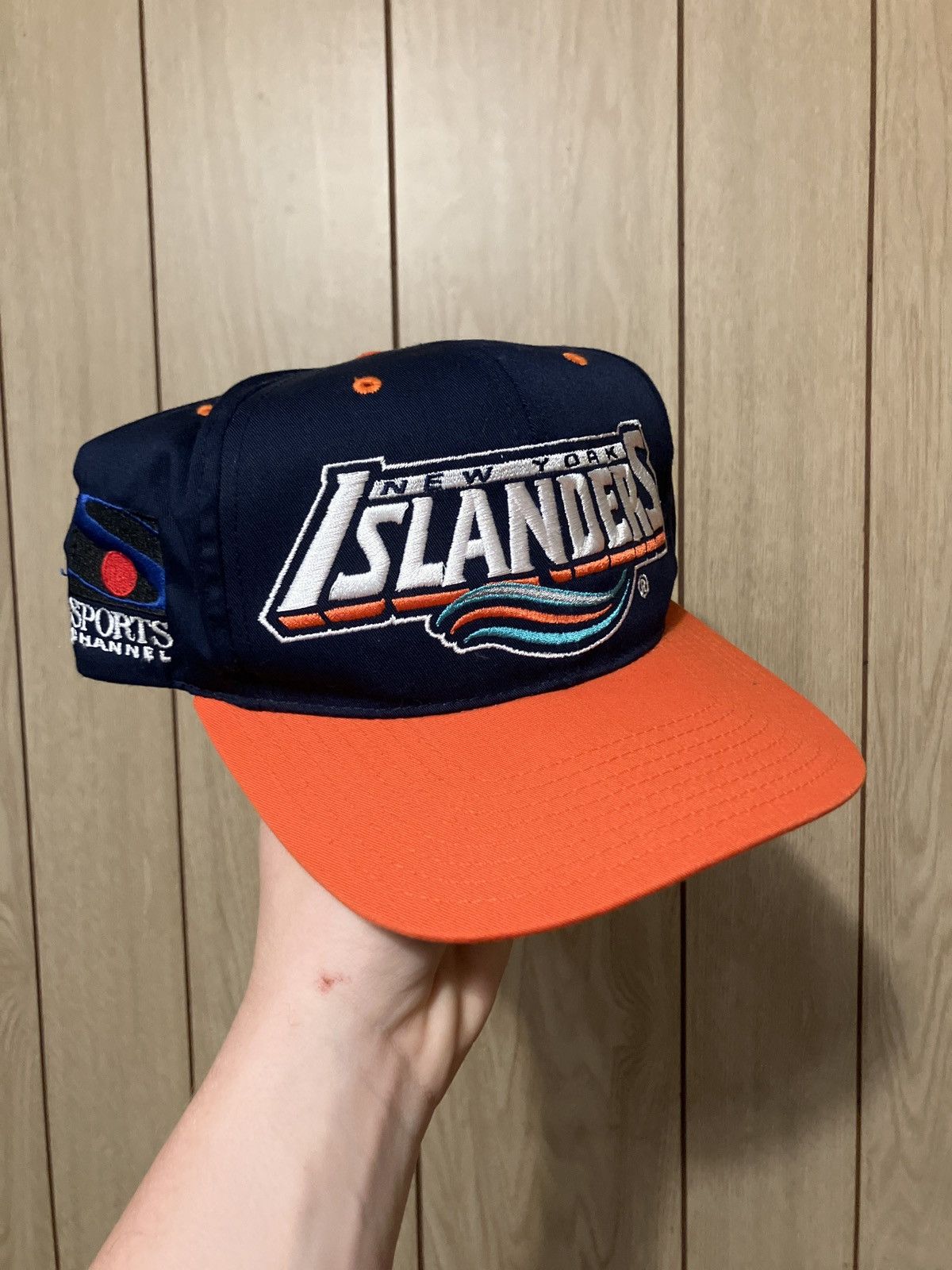 JCPenney Vintage 1990s New York Islanders Hat Size ONE SIZE - 3 Thumbnail
