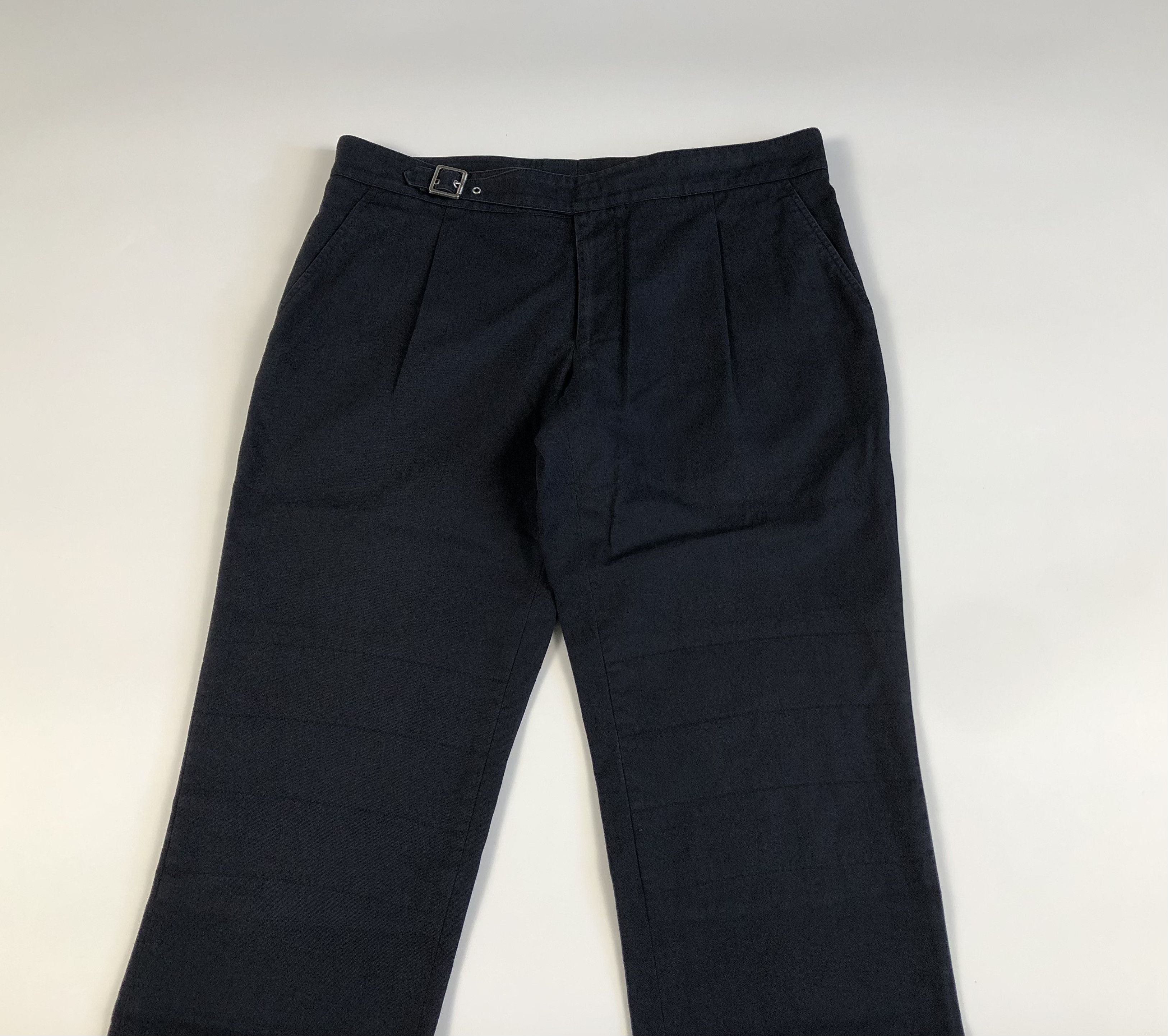 Hermes Hermes Clasp Quilted Knees Chino Pants Size US 33 - 6 Thumbnail