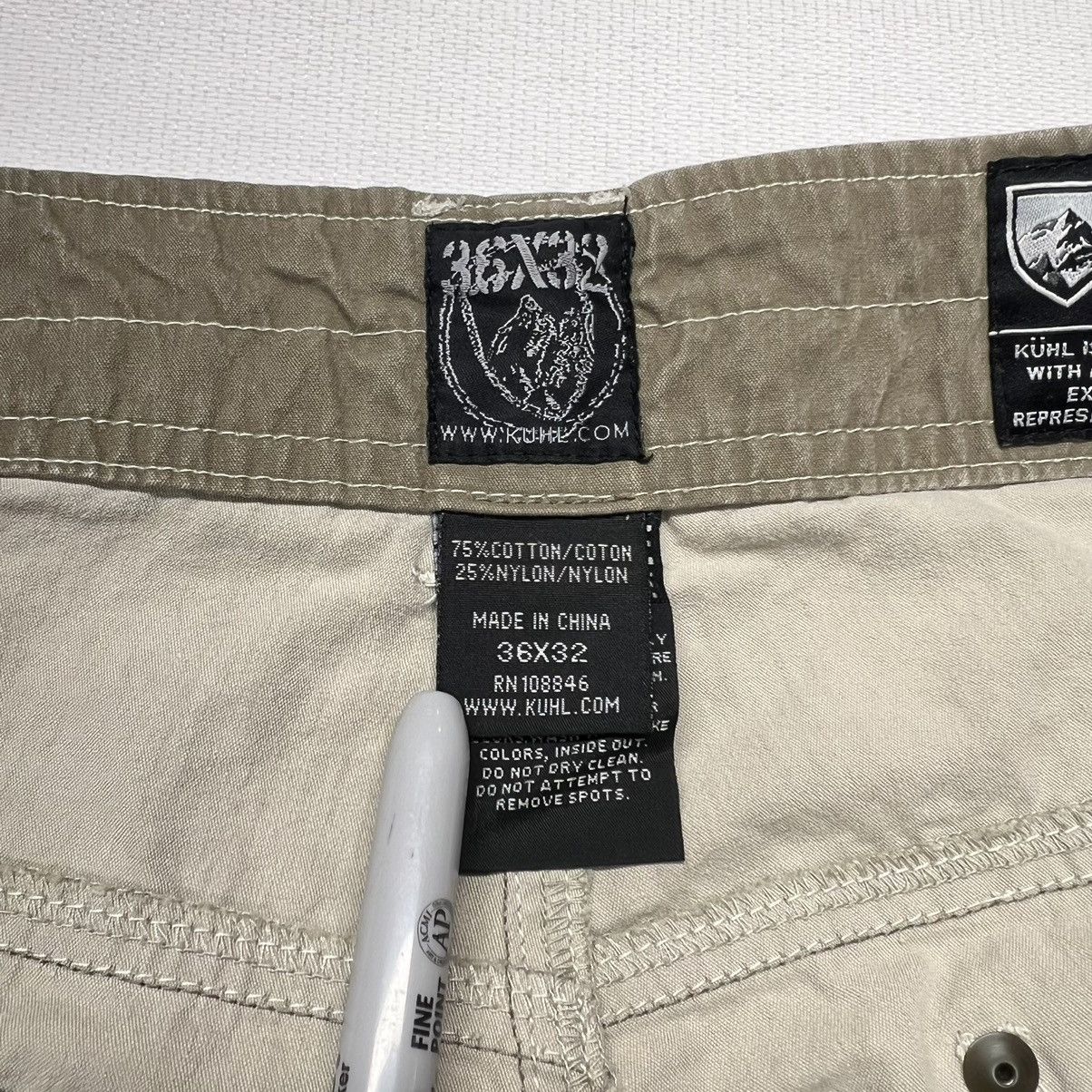 Kuhl Kuhl Pants Green Revolvr Vintage Patina Dye Workwear Utility Size US 36 / EU 52 - 10 Thumbnail