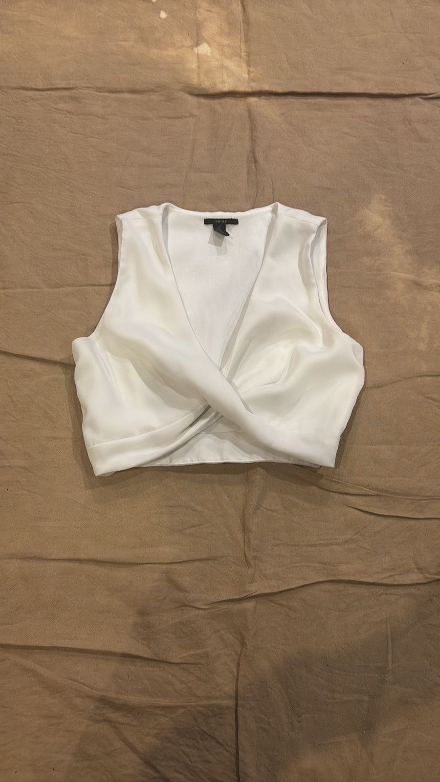 Forever 21 White tank top.wt-45 Size M / US 6-8 / IT 42-44 - 10 Thumbnail
