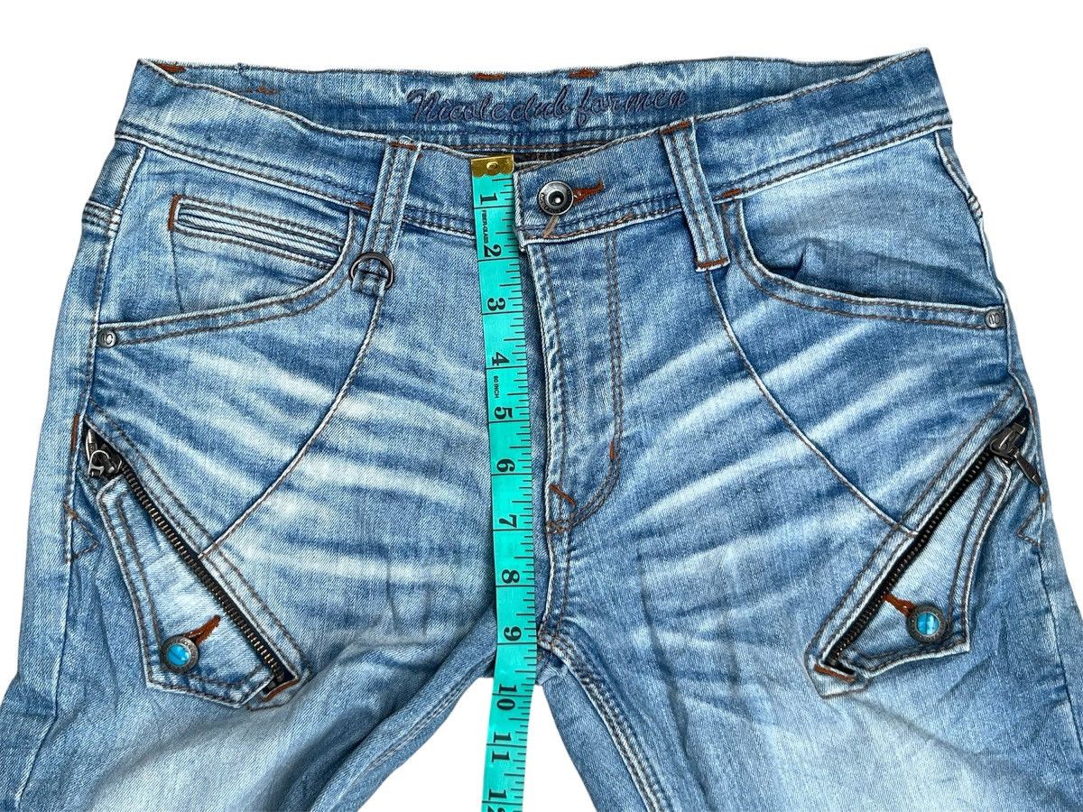 Nicole Club Nicole Club For Men Flare Denim Jeans Y2K Japan Archive Size US 30 / EU 46 - 14 Thumbnail