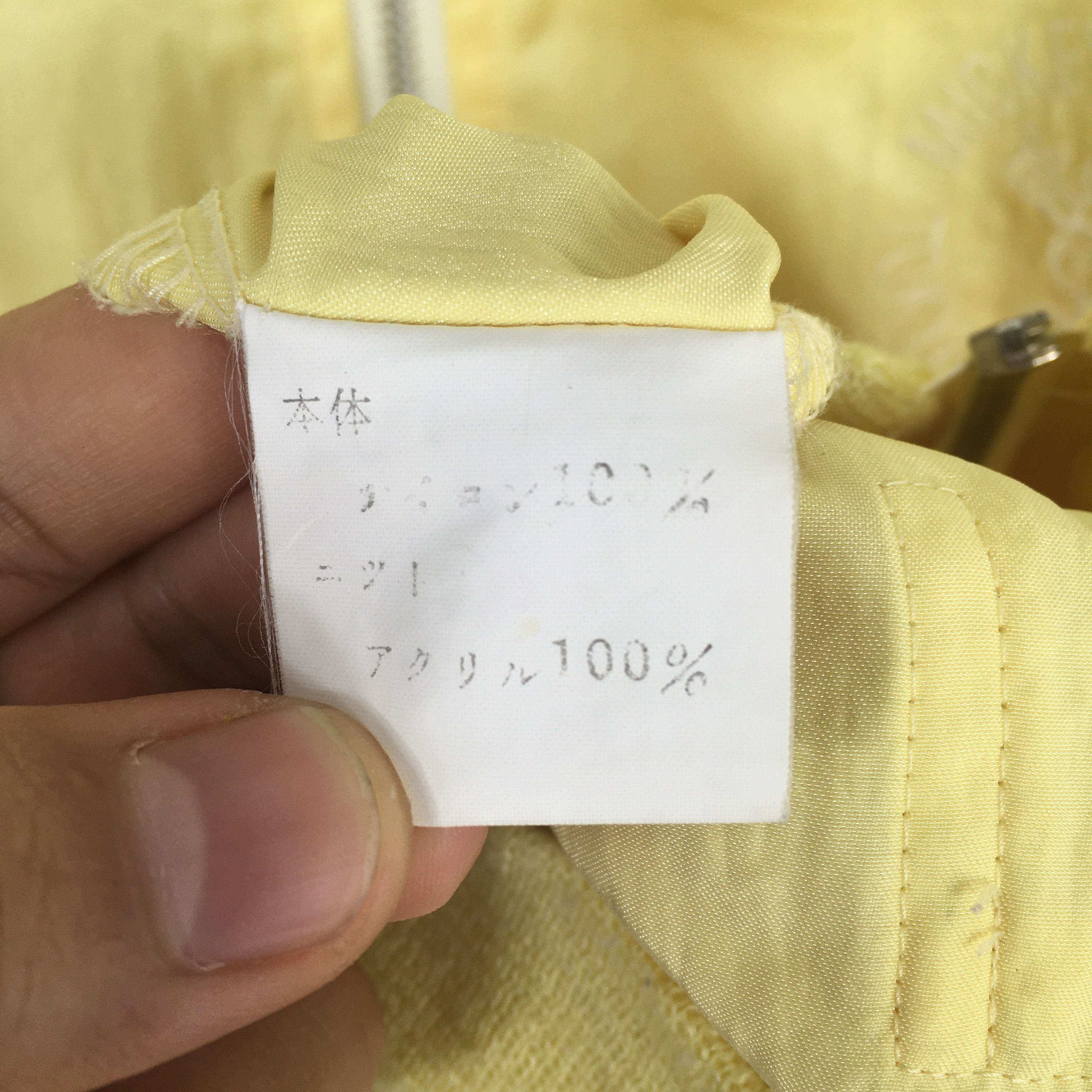 Disney Vintage 90's Mickey Mouse Disney Yellow Jacket Large Size US L / EU 52-54 / 3 - 6 Thumbnail