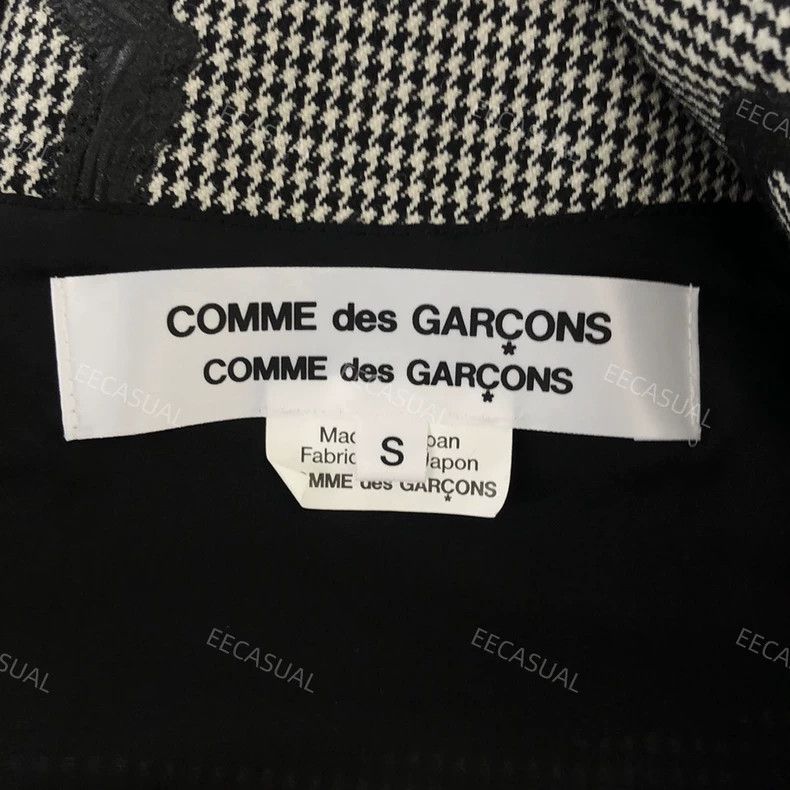 Comme des Garcons Comme Des Garcons Houndstooth 3D embossed jacket Size S / US 4 / IT 40 - 8 Thumbnail