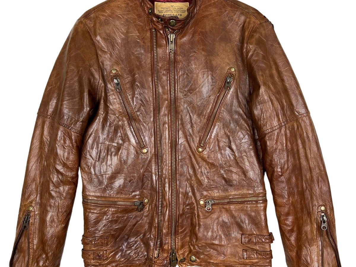 Avirex 🔥 VINTAGE AVIREX SURVIVAL RIDER MOTO JACKET Size US M / EU 48-50 / 2 - 5 Thumbnail