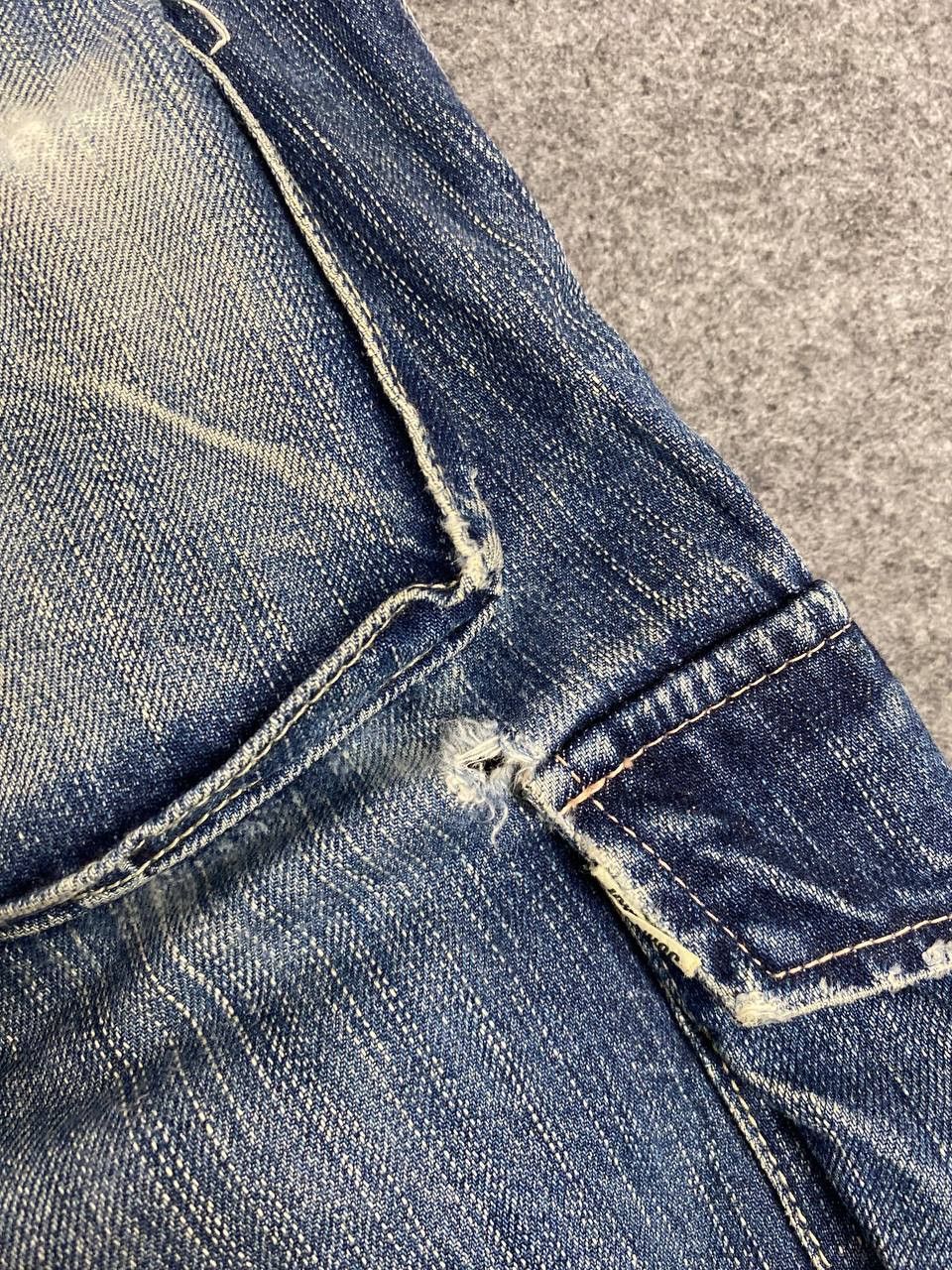 Johnbull johnbull japan single side pocket distressed denim Size US 34 / EU 50 - 5 Thumbnail