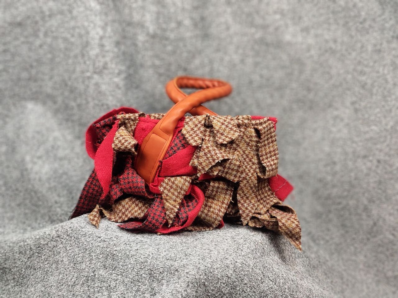 Harris Tweed Vintage Handmade Harris Tweed Women's bag with one handle Size ONE SIZE - 6 Thumbnail
