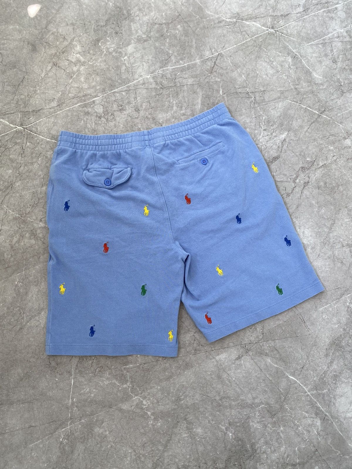 Polo Ralph Lauren Rare Polo Ralph Lauren Shorts All Over Print Multi Pony Y2K Size US 30 / EU 46 - 12 Thumbnail