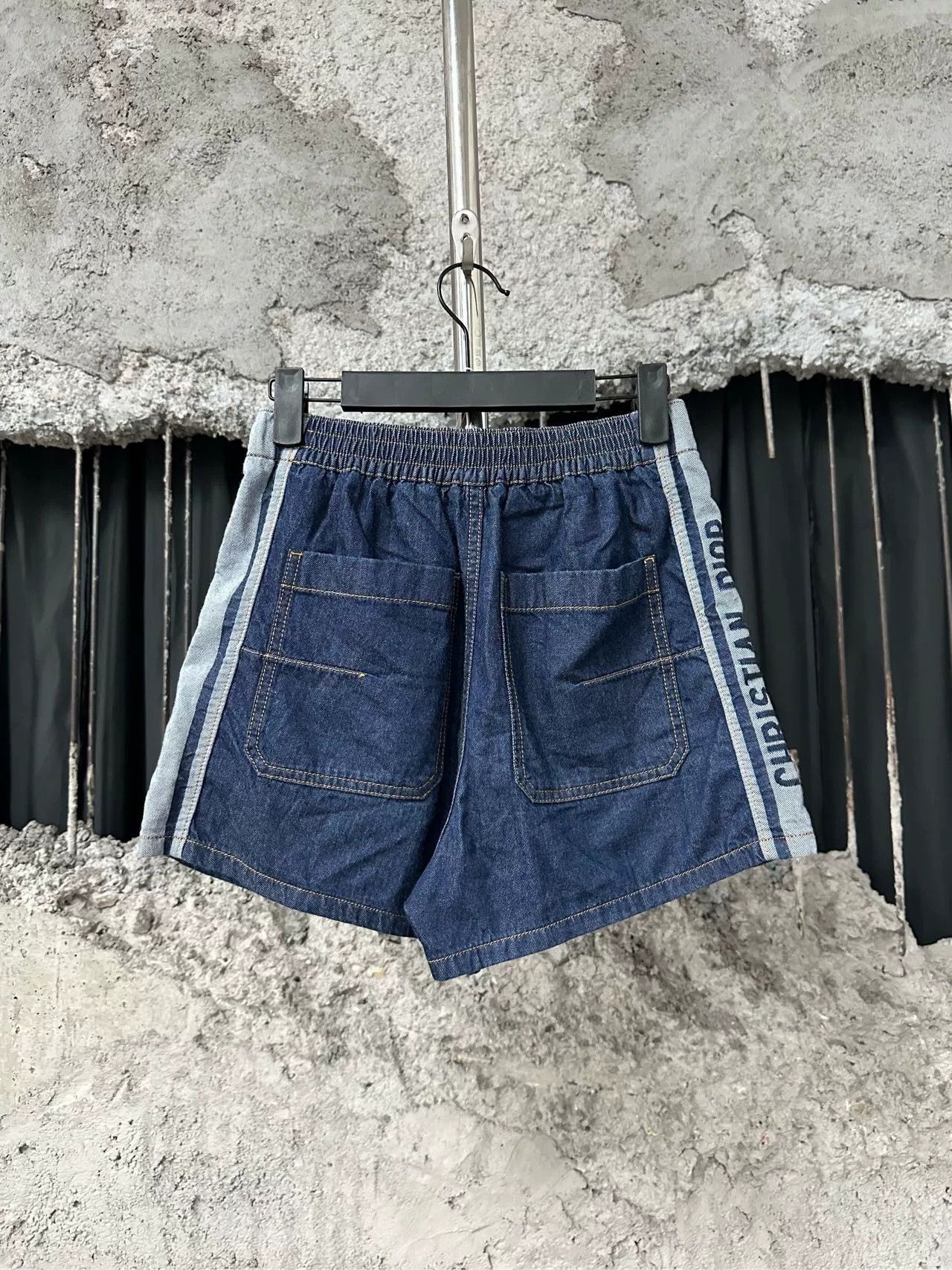 Dior Dior Denim Slogan Shorts Size US 34 / EU 50 - 2 Thumbnail