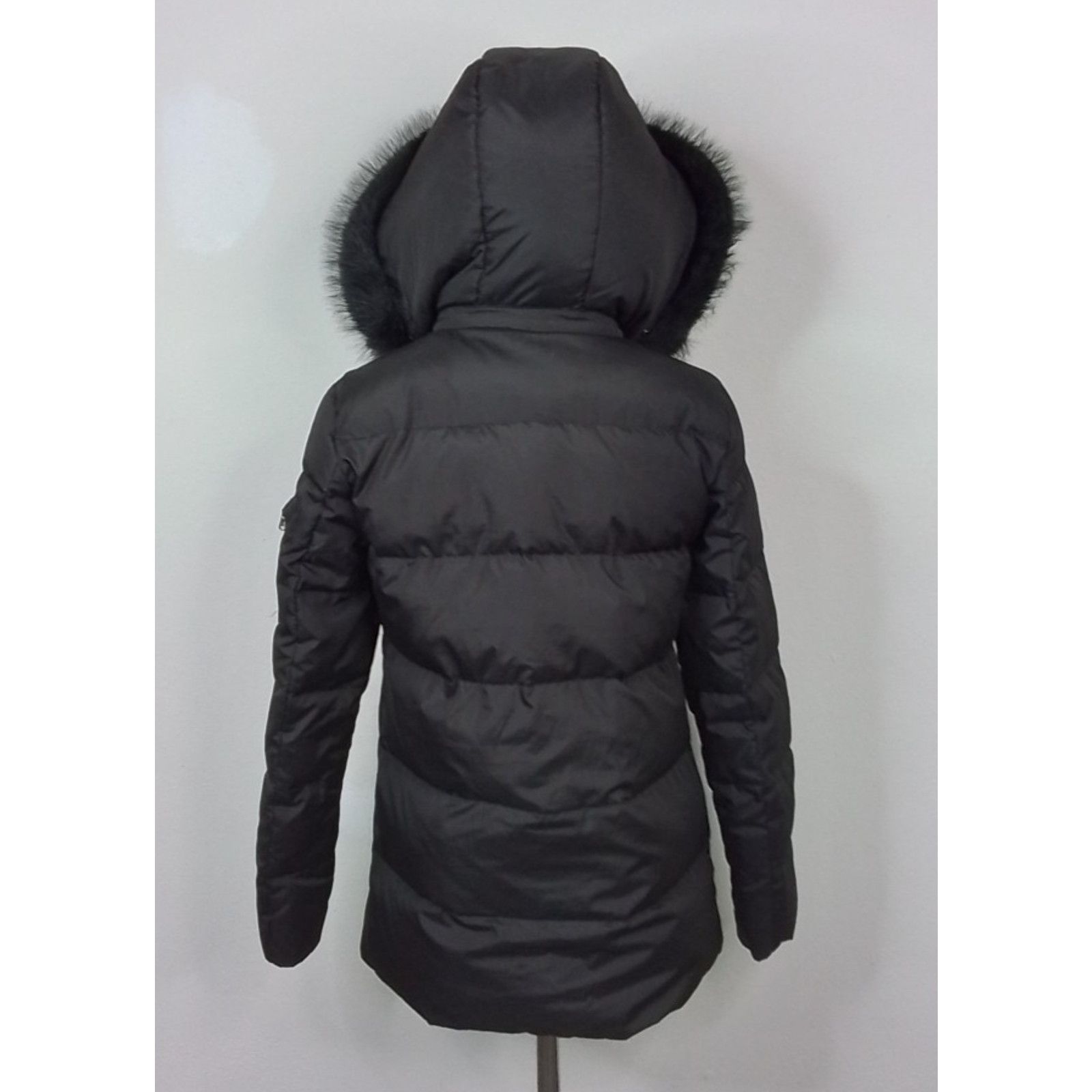 Ralph Lauren Lauren by Ralph Lauren Down Jacket Women's XS Black Faux Fur Size XS / US 0-2 / IT 36-38 - 4 Thumbnail