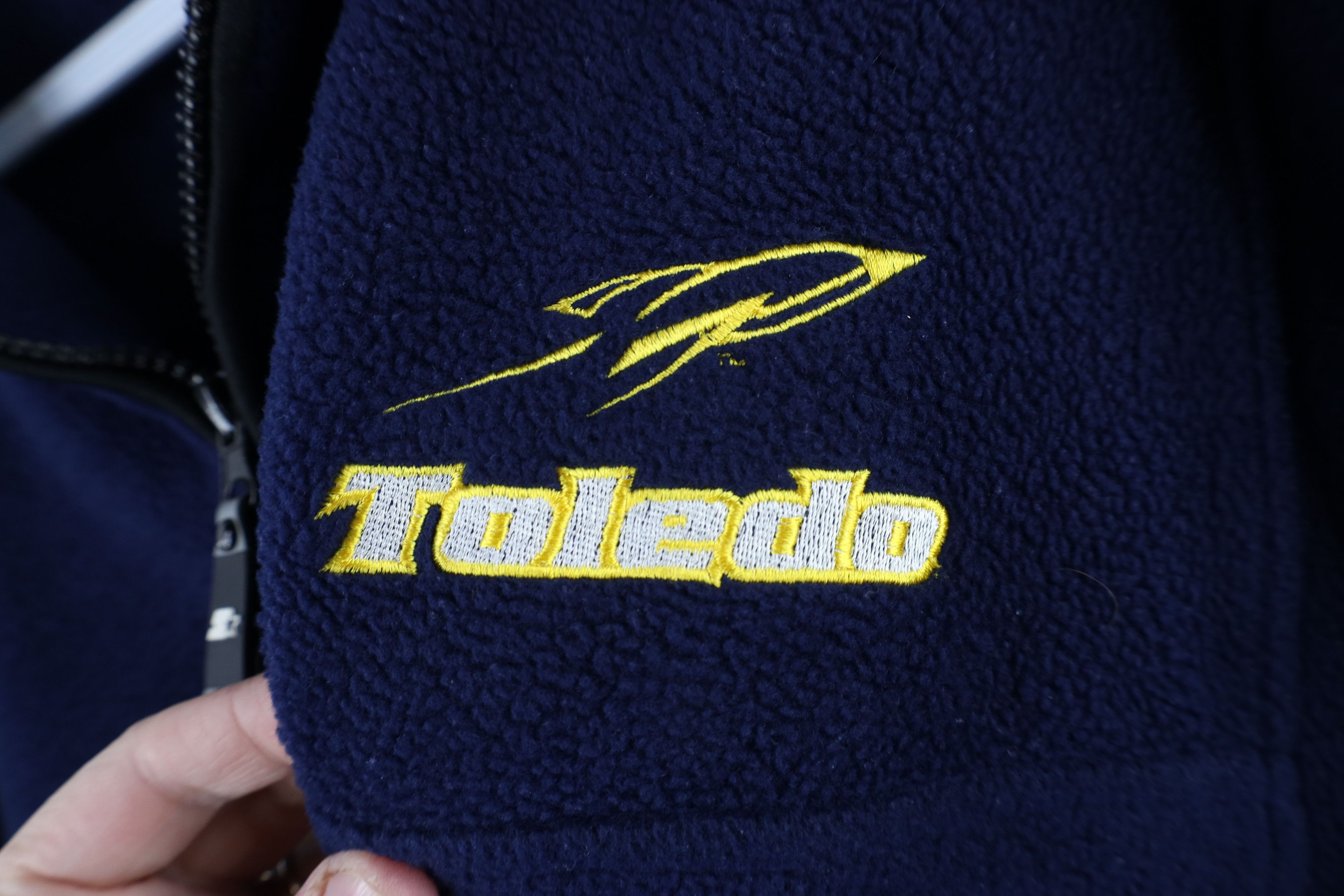 Starter Vintage 90s Starter University of Toledo Pullover Sweater Size US M / EU 48-50 / 2 - 4 Thumbnail