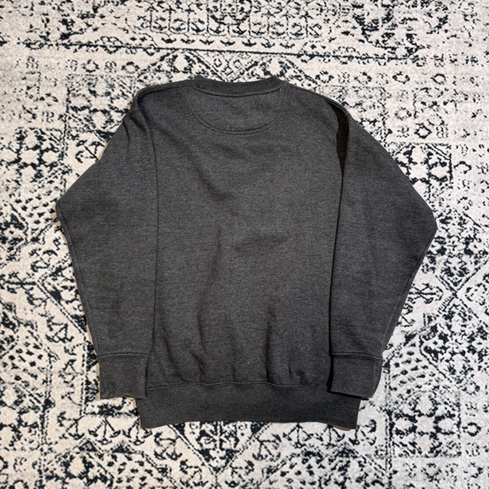 Vintage Vintage Unisex Gray Cotton Crewneck Size M Sunfaded Washed Size US M / EU 48-50 / 2 - 7 Thumbnail