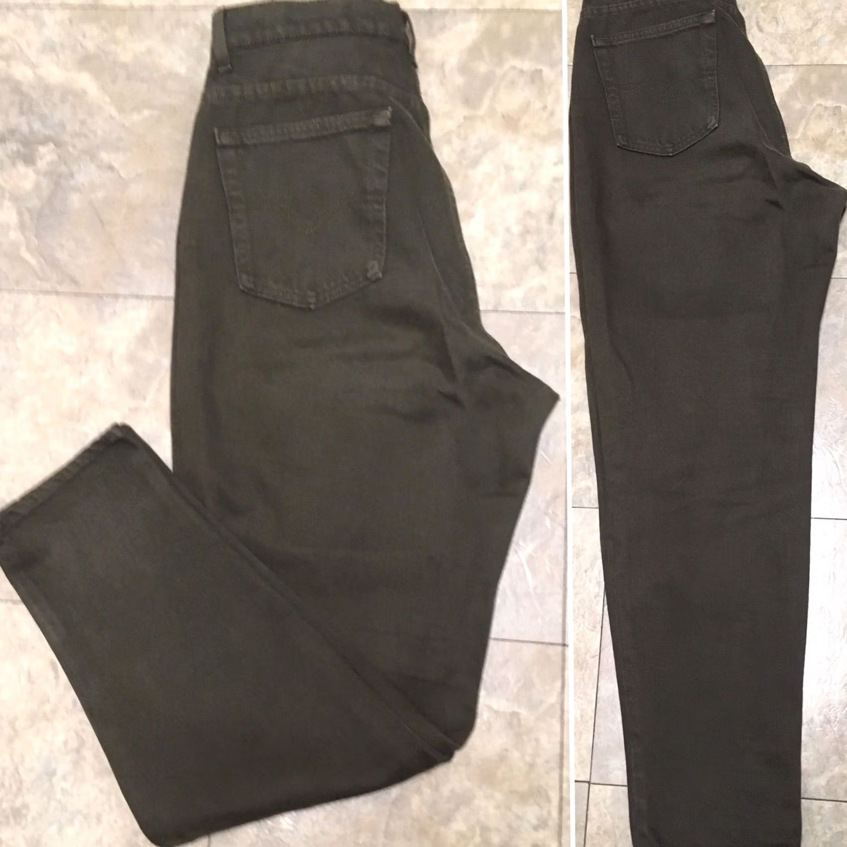 Levi's VINTAGE Levi's 512 Jeans Slim Fit Tapered Leg High Waist 16 REG 34" Waist USA Made Green 1990s Mens} Size 38" / US 16 / IT 52 - 6 Thumbnail